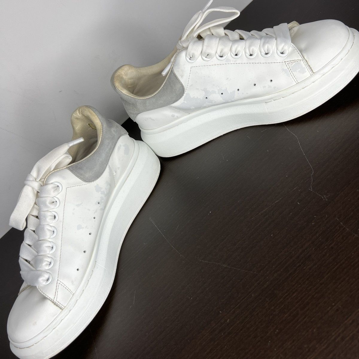 Alexander McQueen × MCQ Alexander Mcqueen Sneakers Shoes Oversized Trainers White Size US 7 / IT 37 - 6 Thumbnail
