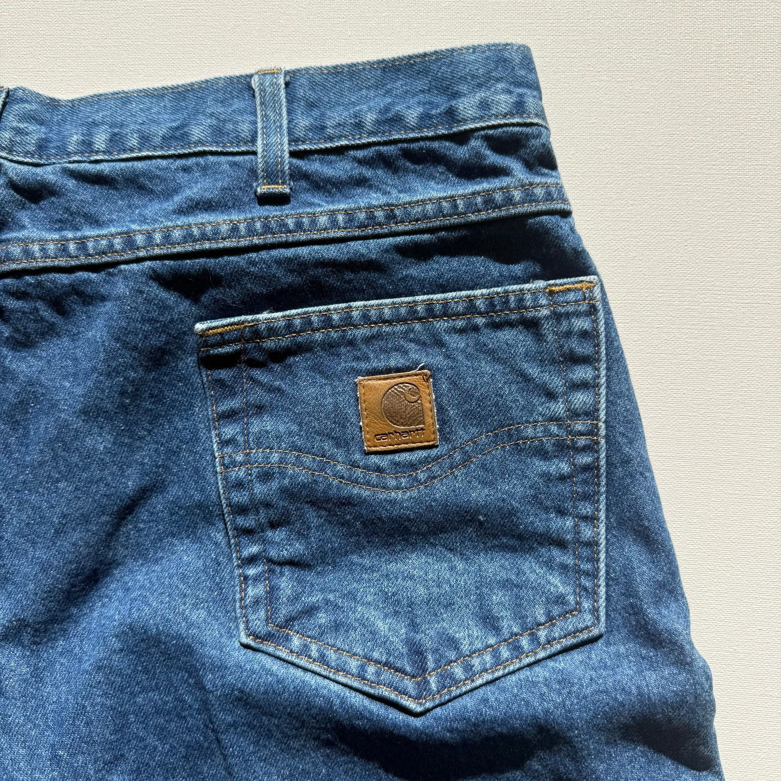 Carhartt Vintage Carhartt B17 DST Relaxed Fit Denim Jeans Size US 38 / EU 54 - 1 Thumbnail
