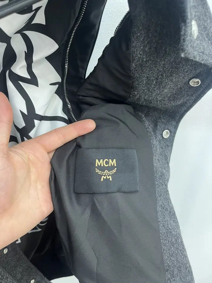 MCM MCM Sleeveless Varsity Vest Leather Jacket Size US M / EU 48-50 / 2 - 5 Thumbnail