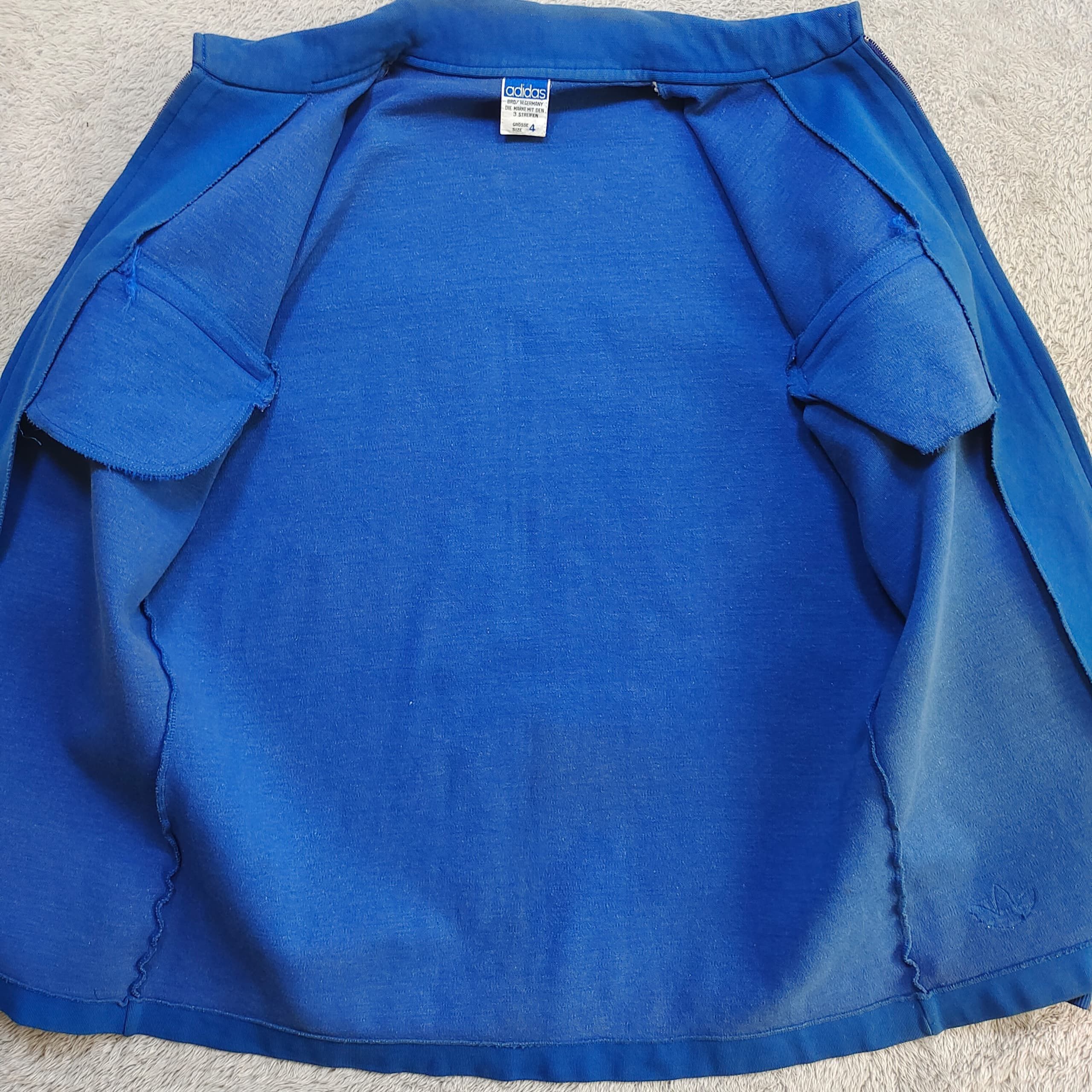 Adidas Vintage 70s Adidas Track Jacket West Germany Sportswear Size US S / EU 44-46 / 1 - 9 Thumbnail
