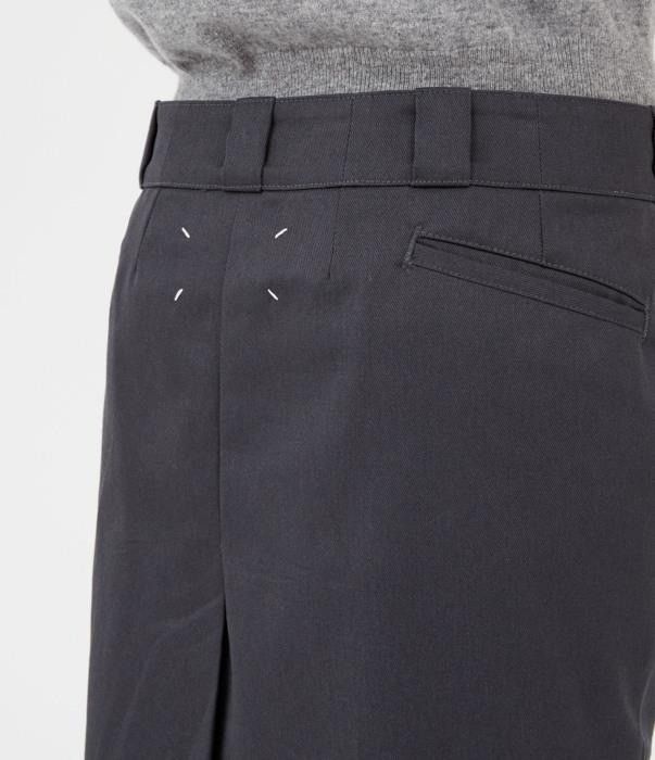 Maison Margiela o1bcso1str0526 Midi Skirt in Anthracite Size 26" / US 2 / IT 38 - 5 Thumbnail
