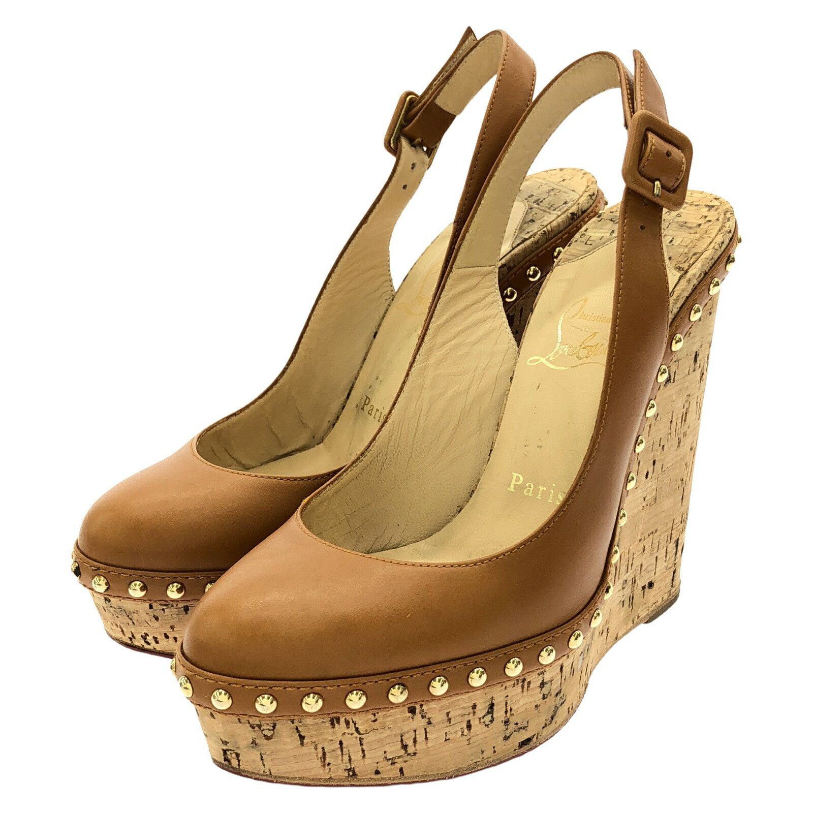 Christian Louboutin Christian Louboutin Shoes Sandals Others Shoes in Brown, Women's
