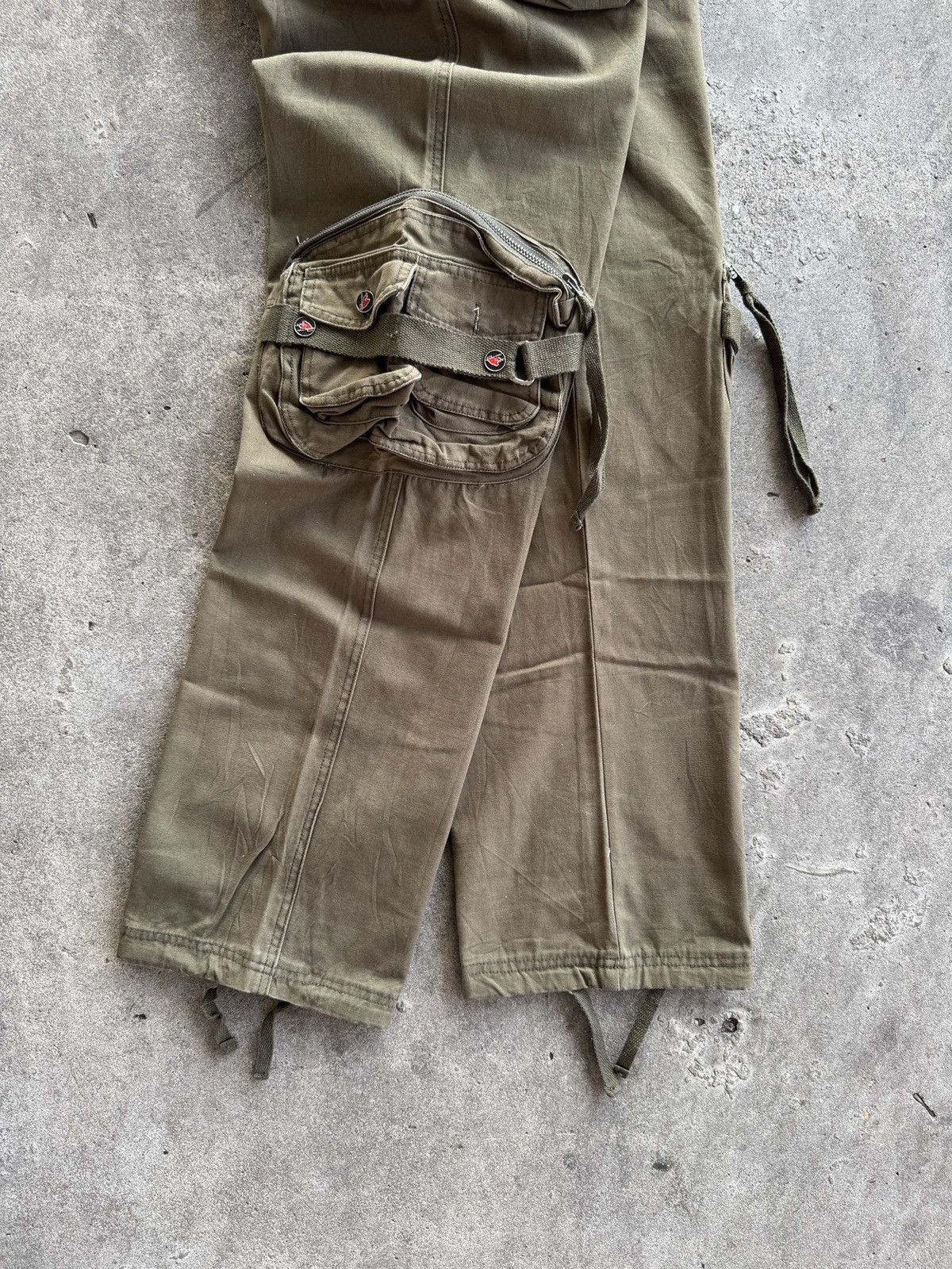 Other Japanese Free Knight Cargo Pants GOA Style Size US 29 - 7 Thumbnail
