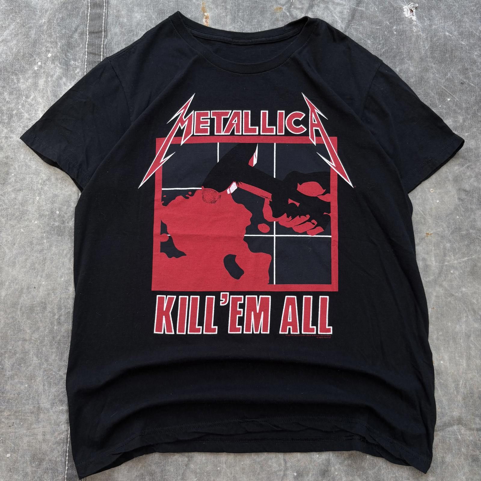 Metallica Vintage Y2K Metallica Kill ‘Em All Ride The Lightning Shirt Size US L / EU 52-54 / 3 - 1 Thumbnail