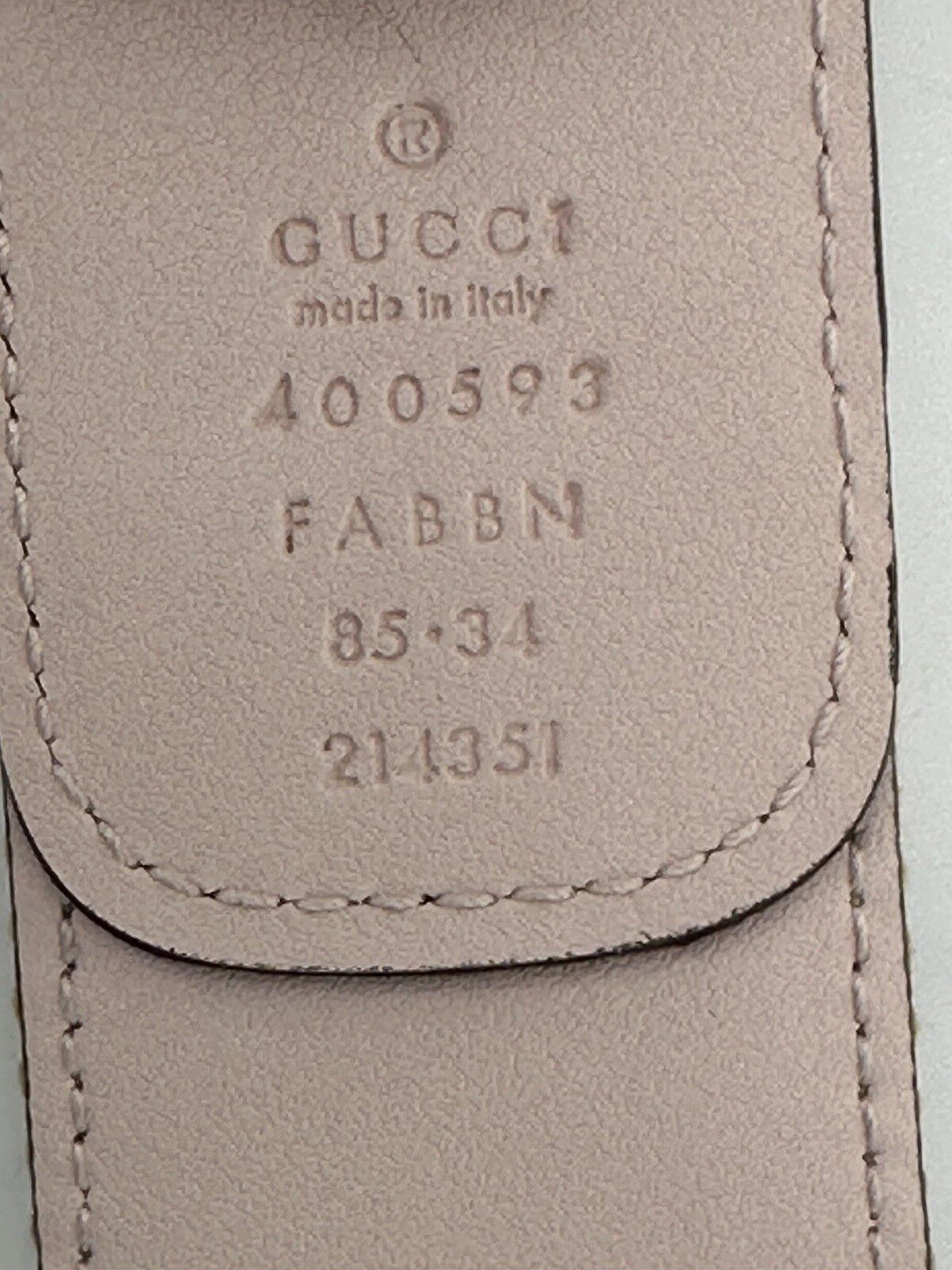 Gucci New Gucci Belt SIze-85cm Size ONE SIZE - 7 Thumbnail