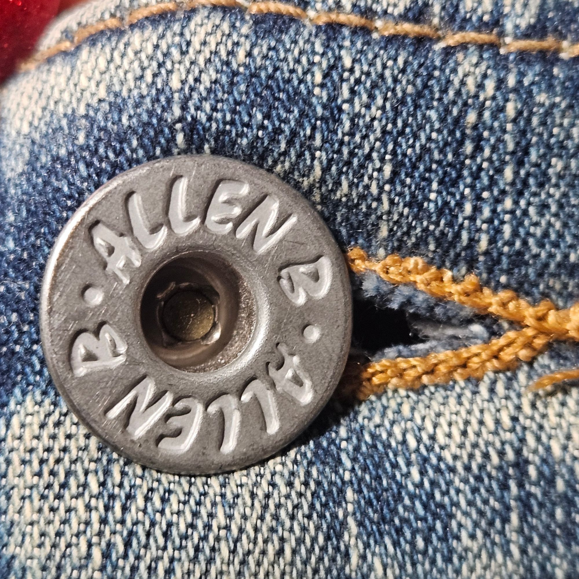Other VTG Y2K Allen B. Women Flared Jeans Snakeskin Inset Y2K Grun Size 30" / US 8 / IT 44 - 17 Thumbnail