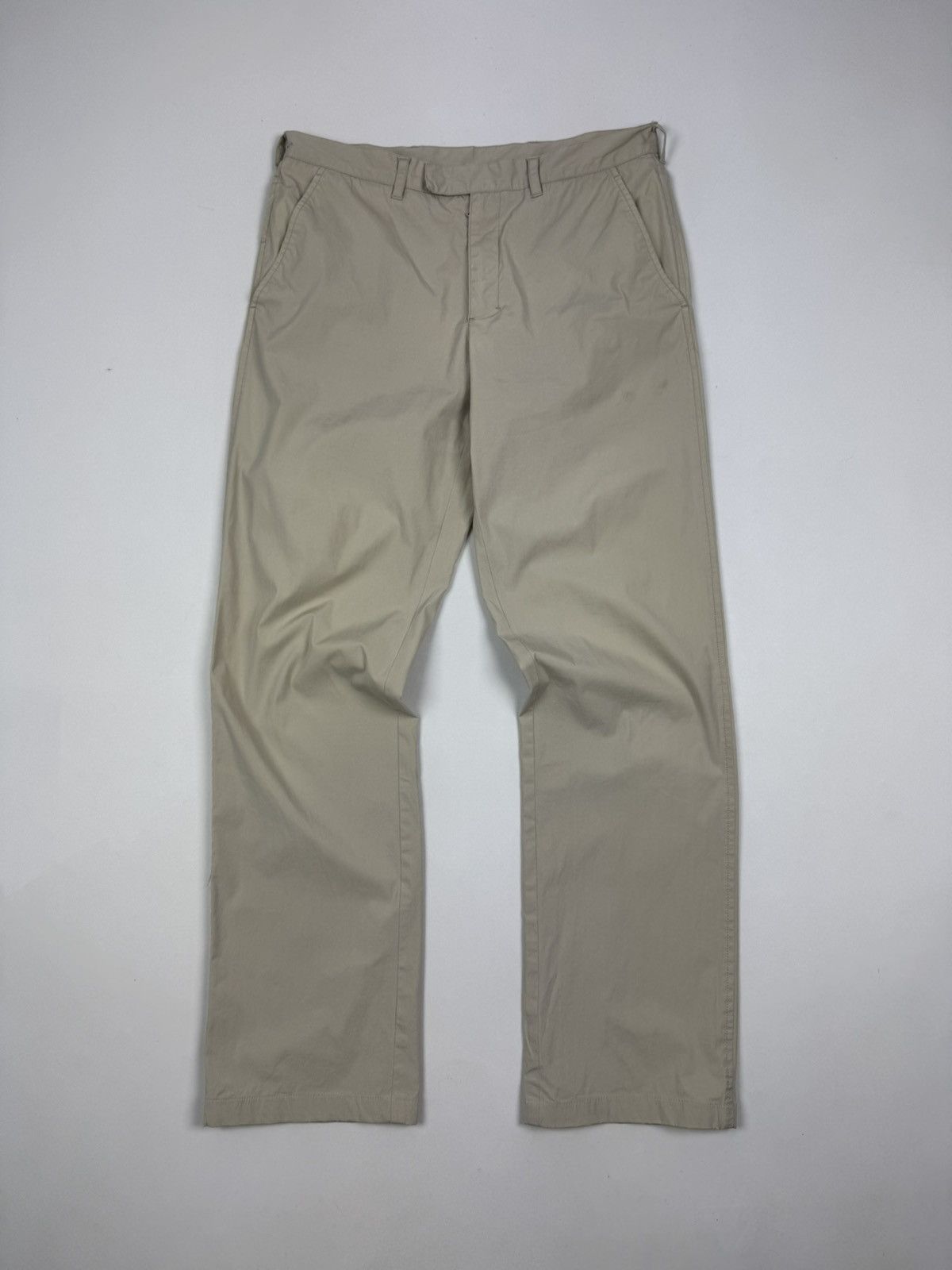 Prada Prada Sport Lightweight Beige Cotton Blend Pants Size US 32 / EU 48 - 3 Thumbnail