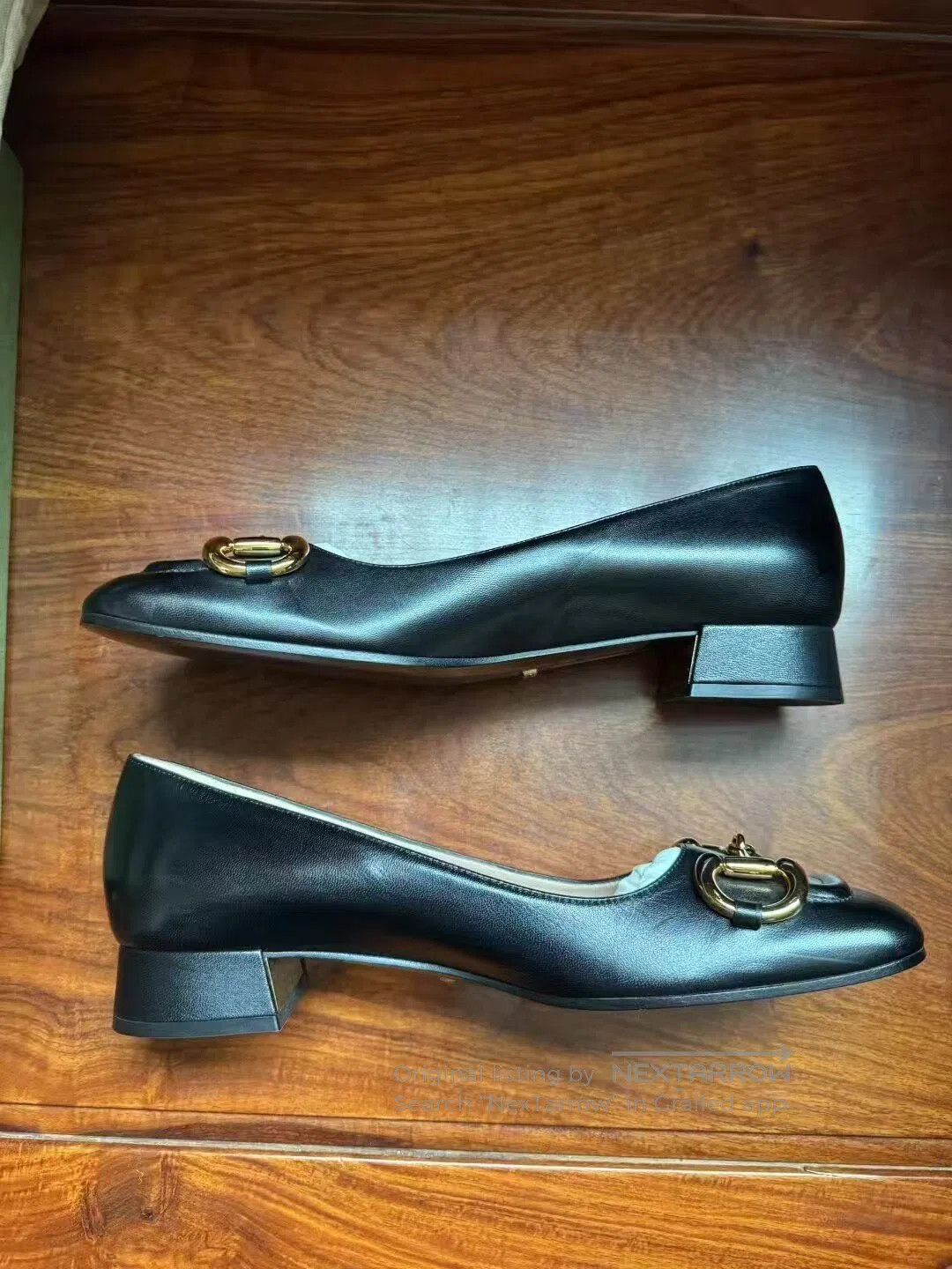 Gucci Guicci Horsebit Leather High Heels| Size US 7.5 / IT 37.5 - 3 Thumbnail