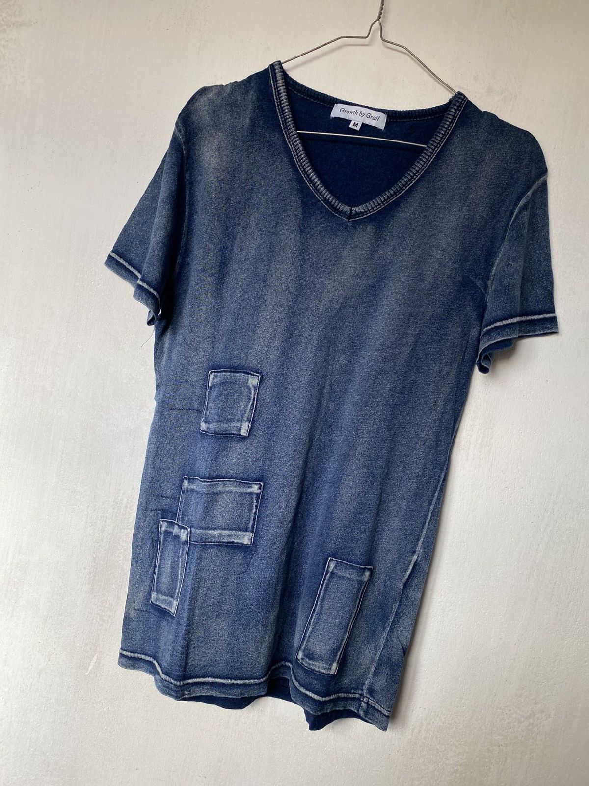 Beauty Beast × If Six Was Nine × Japanese Brand Growth by Grail Denim Patch Tshirt Size US M / EU 48-50 / 2 - 2 Thumbnail