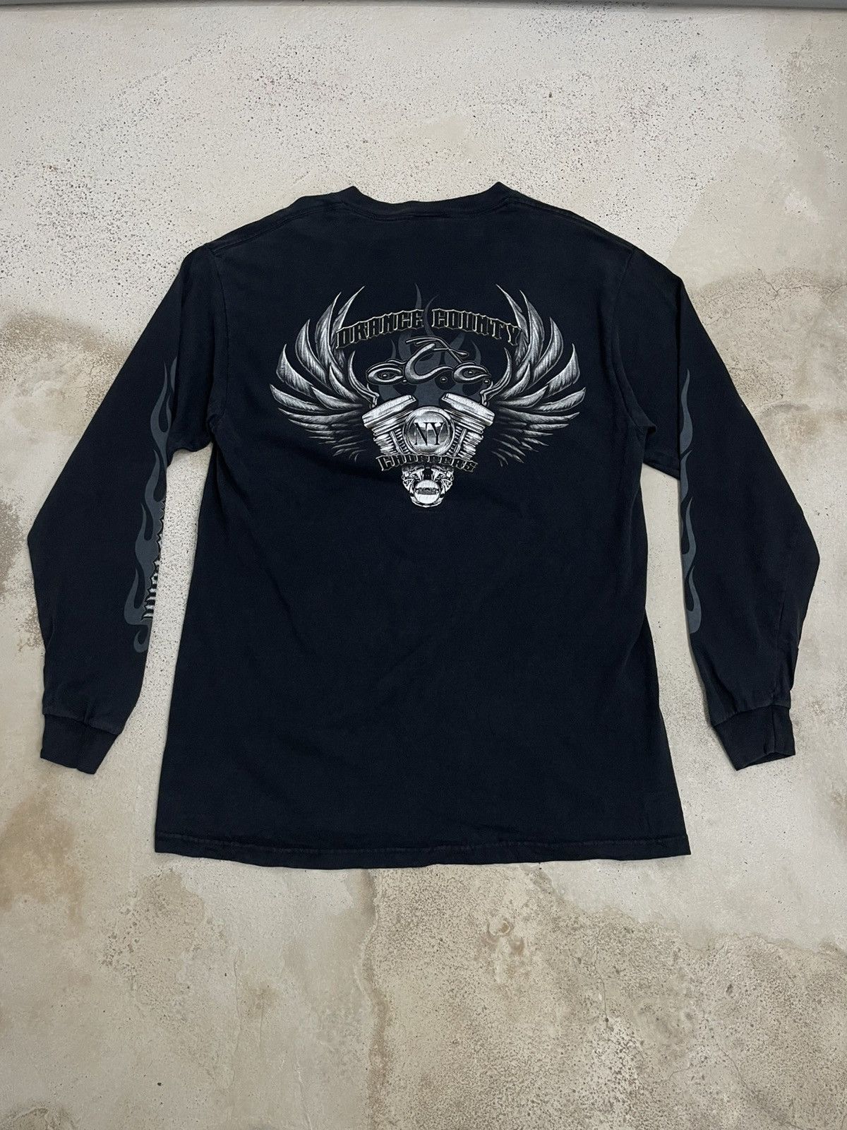 Faded Vintage Orange County Choppers Old School New Rules