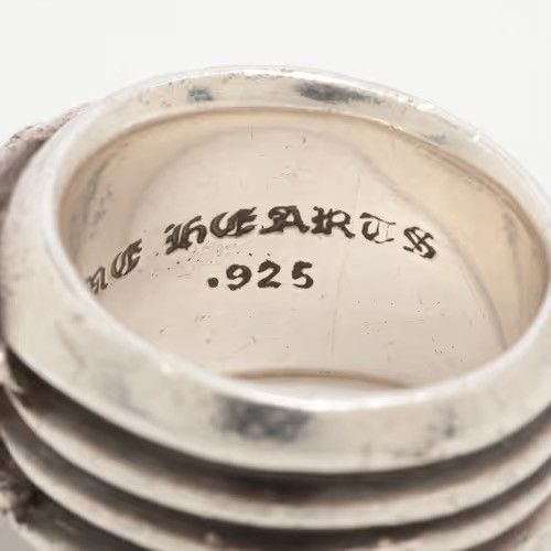 Chrome Hearts US9.5-10 Chrome Hearts Dagger Heart Ring 19.5 Size ONE SIZE - 4 Thumbnail