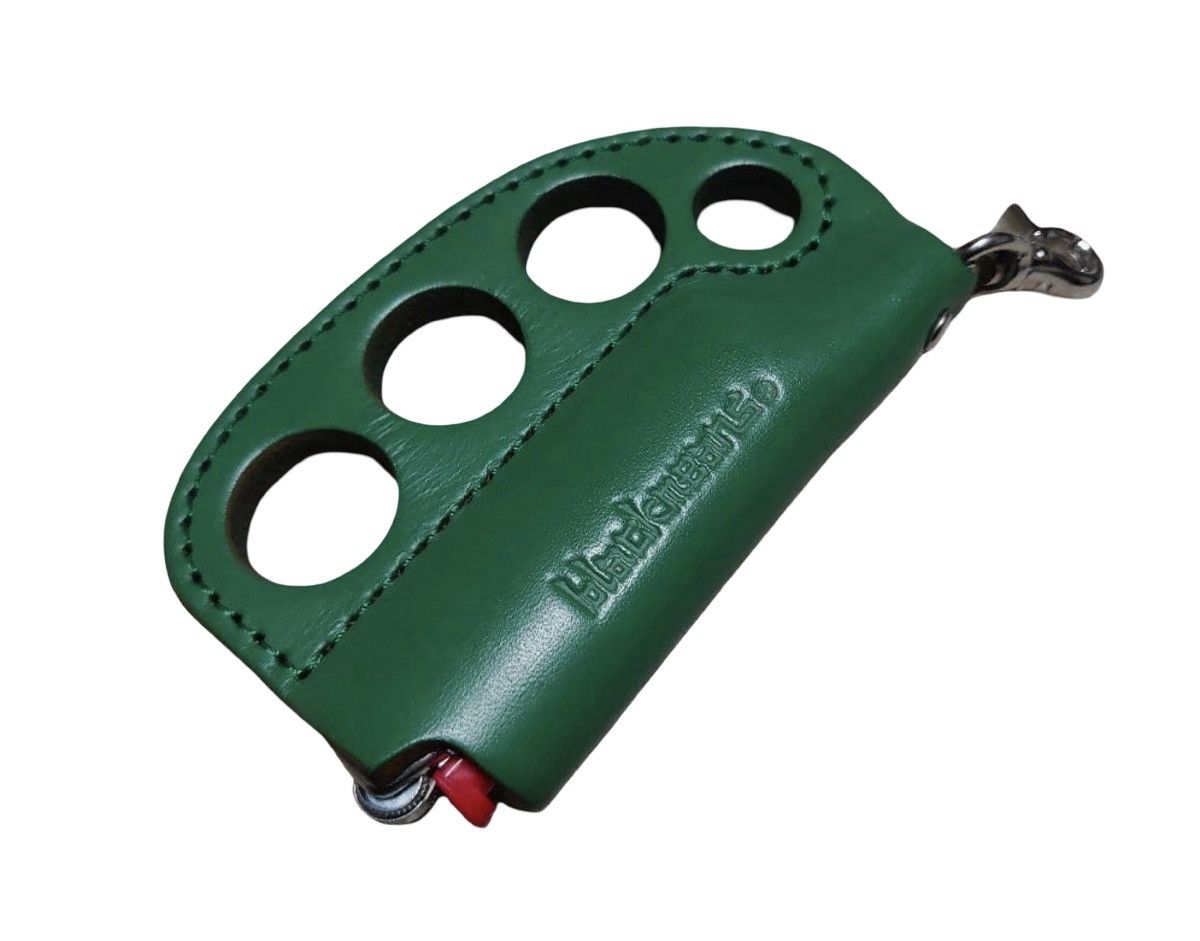 Blackmeans Blackmeans Green Leather Knuckle Lighter Case Size ONE SIZE - 1 Thumbnail