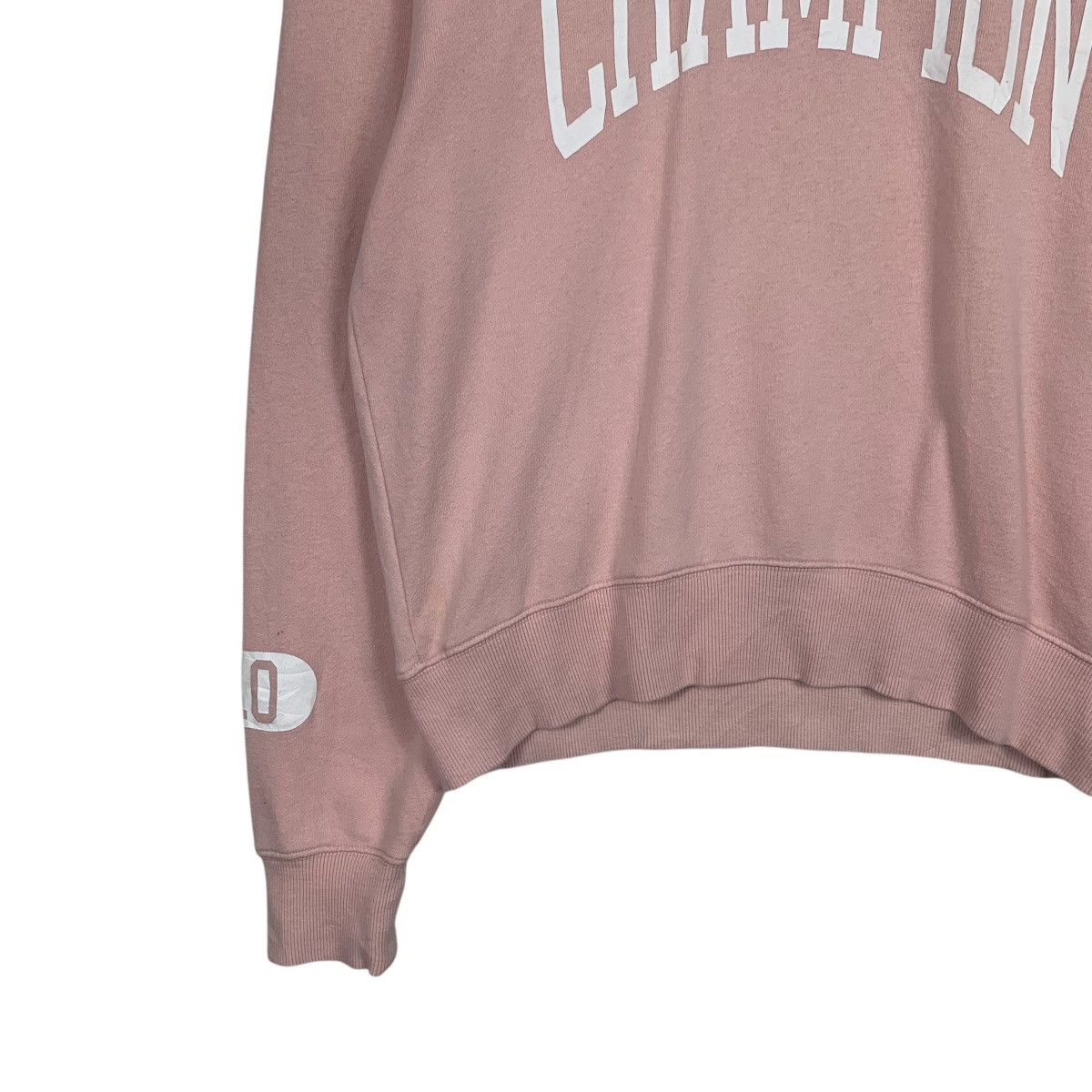 Champion CHAMPION X COEN Big Logo Pullover Pink Hoodies #1782-C79 Size L / US 10 / IT 46 - 3 Thumbnail