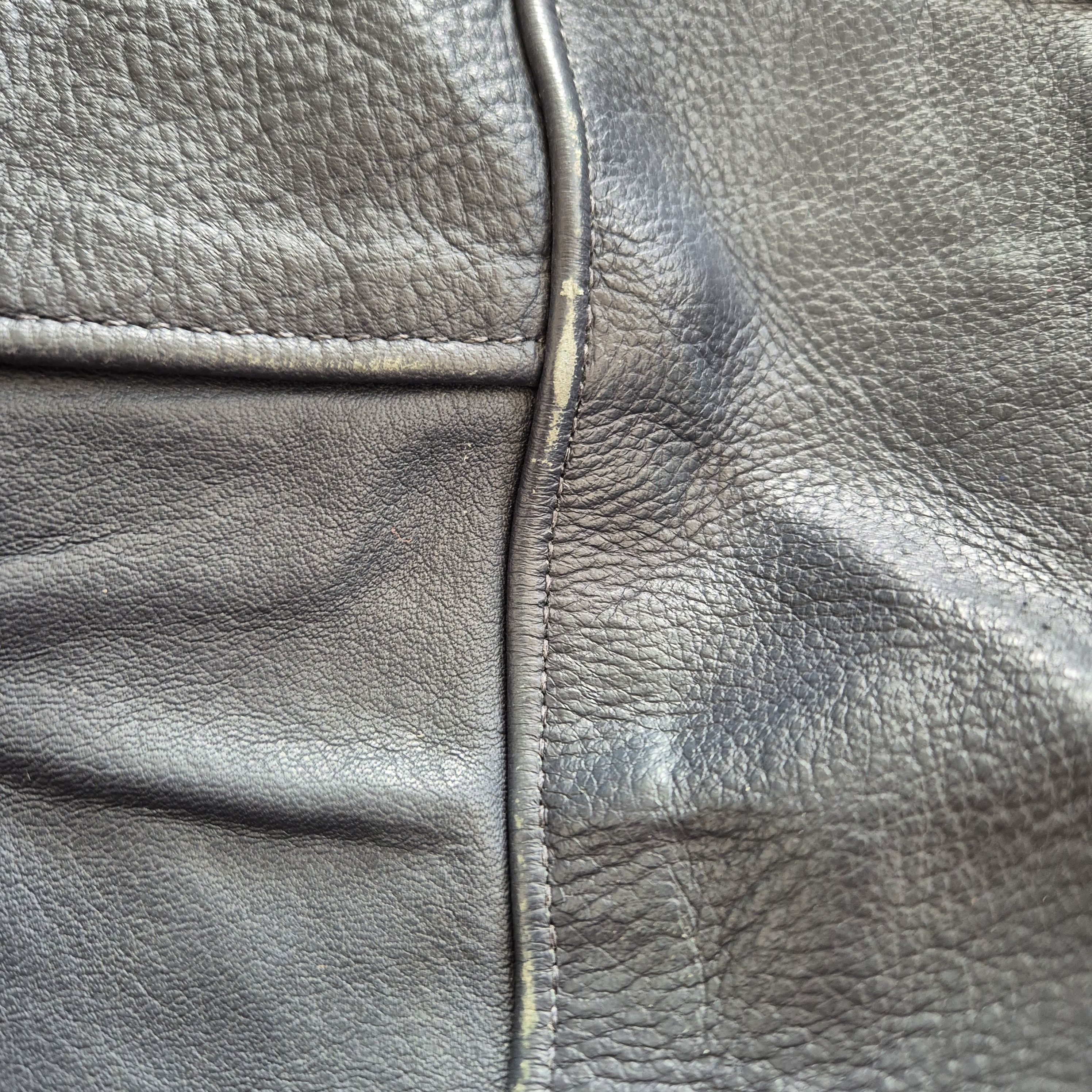 Reed Reed Leather Varsity Jacket Wool Leather, Premium Vintage Size US XXL / EU 58 / 5 - 6 Thumbnail