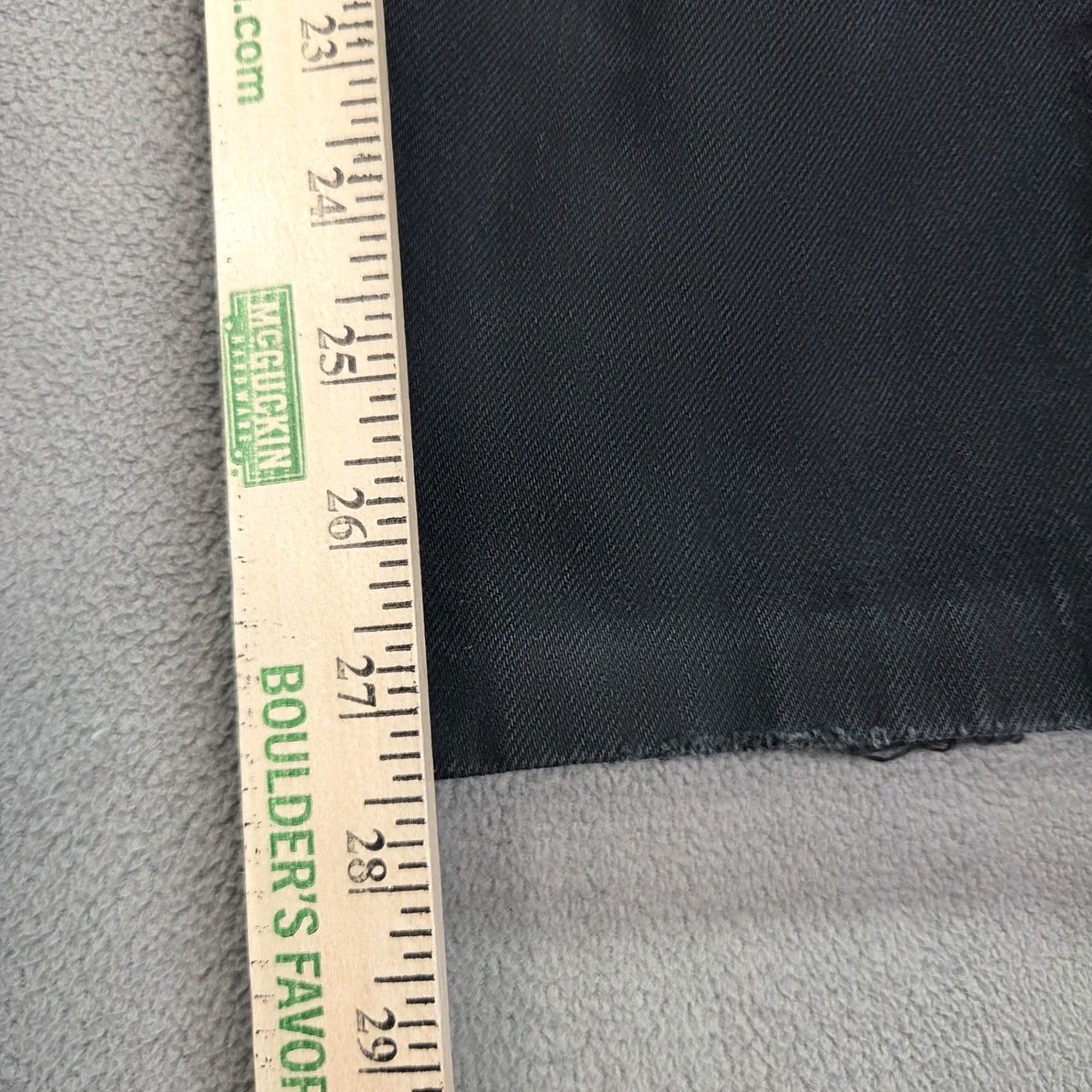 Levi's Levis Jeans Mens Black Straight Denim Faded Wash Mid Rise Inseam 27 30x27 5-Pocket Logo Size US 30 / EU 46 - 4 Thumbnail