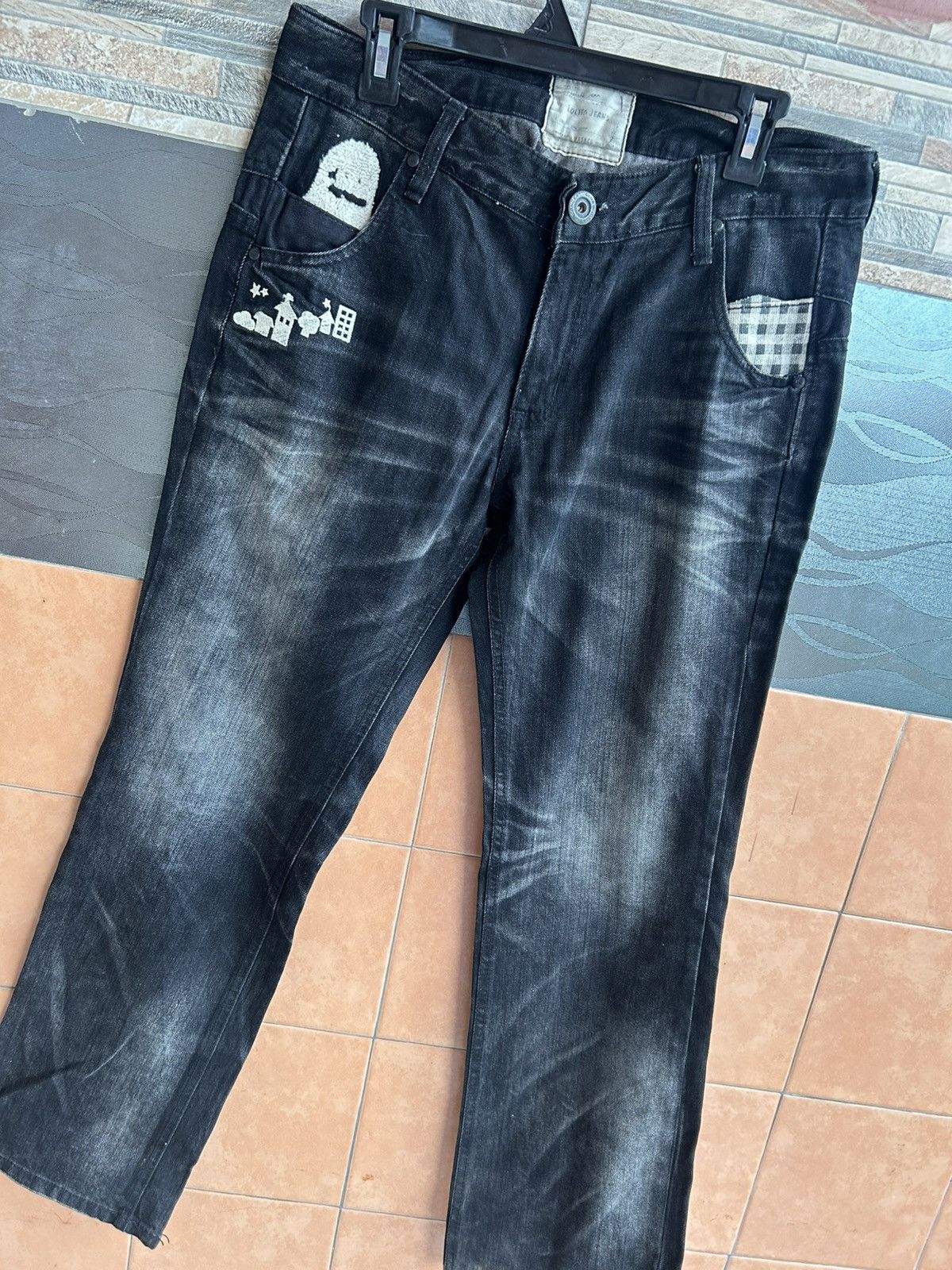 Hysteric Glamour yoshitomo nara x lolita jeans Size US 33 - 2 Thumbnail