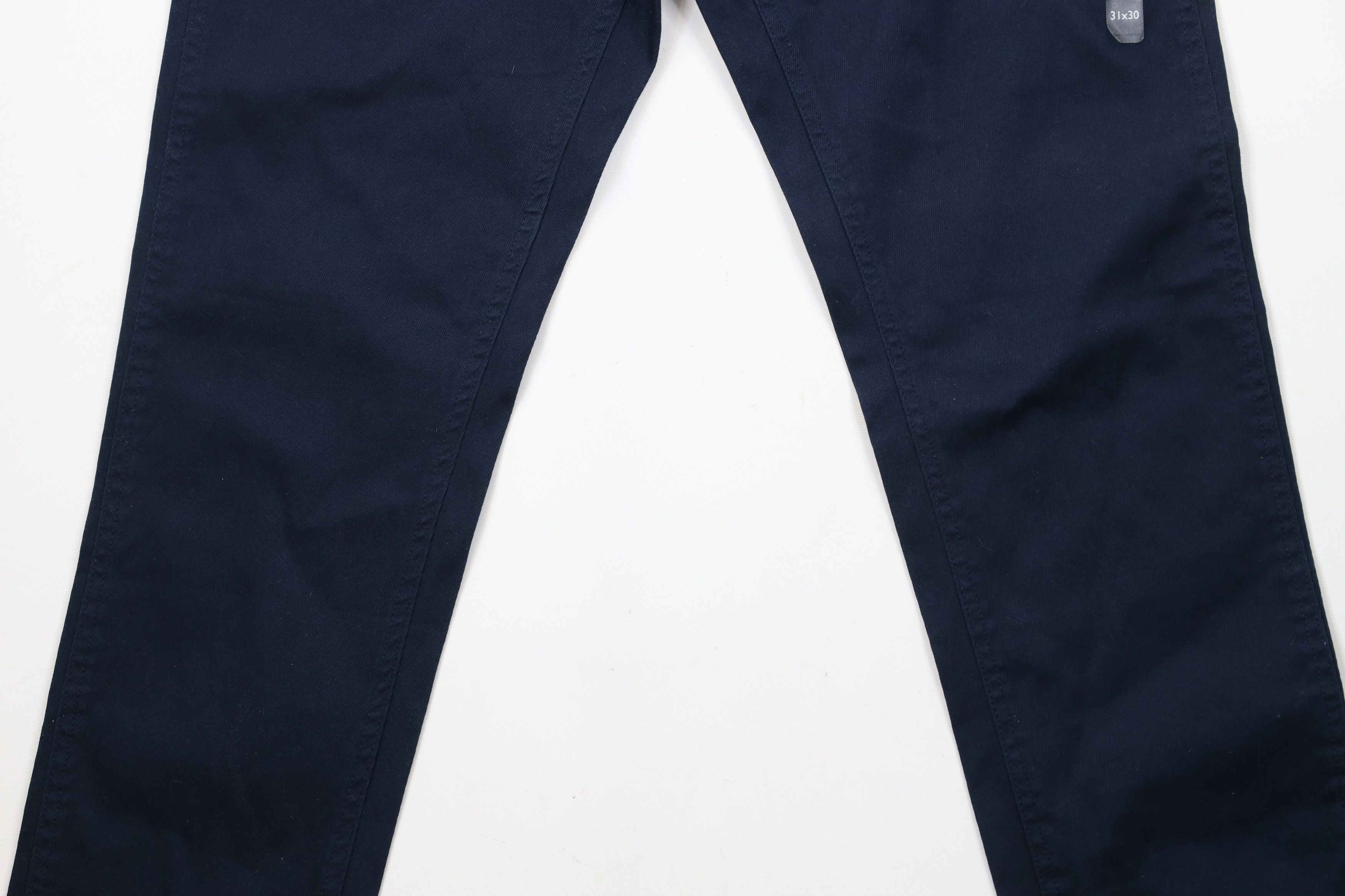 Tommy Hilfiger × Vintage Deadstock New Tommy Hilfiger Slim Leg Flex Pants Navy Blue Size US 31 - 3 Thumbnail