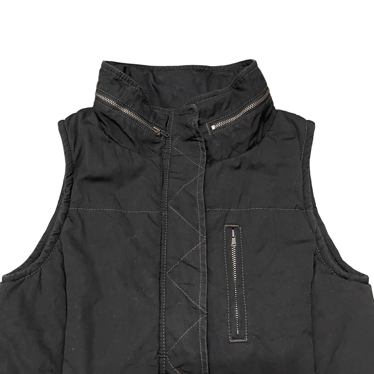Polo Ralph Lauren Vintage Polo Jeans Ralph Lauren Vest Hidden Hood Size US S / EU 44-46 / 1 - 2 Thumbnail