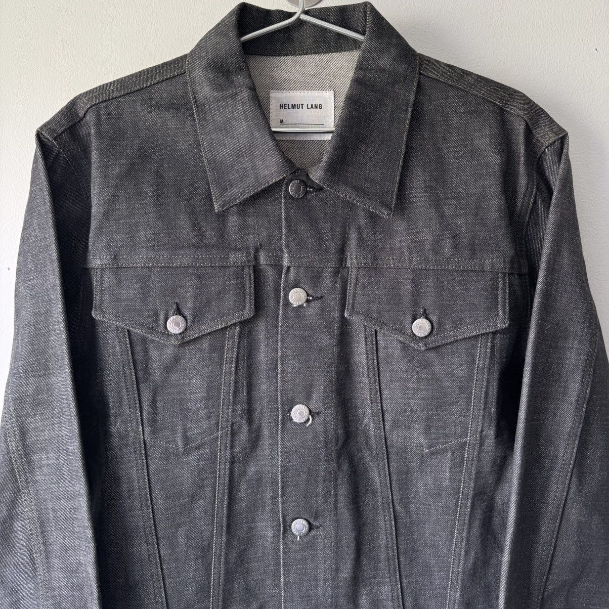 Helmut Lang Helmut Lang 2000 Type 2 Raw Denim Jacket Size US M / EU 48-50 / 2 - 2 Thumbnail