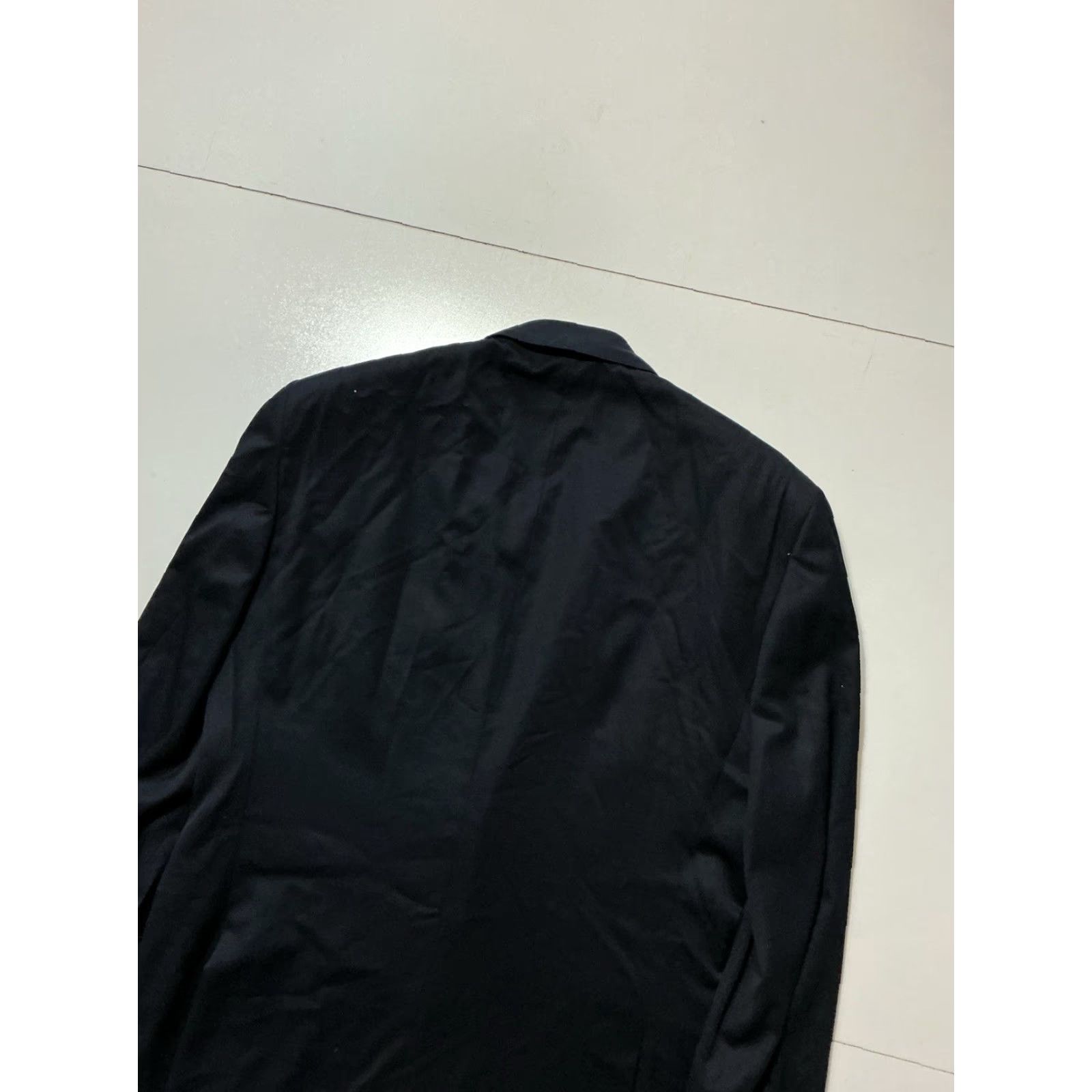 Ralph Lauren Ralph Lauren Black Label 100% Wool Navy Blue 2 Button Blazer Jacket Sz. 42L Size 42R - 7 Thumbnail