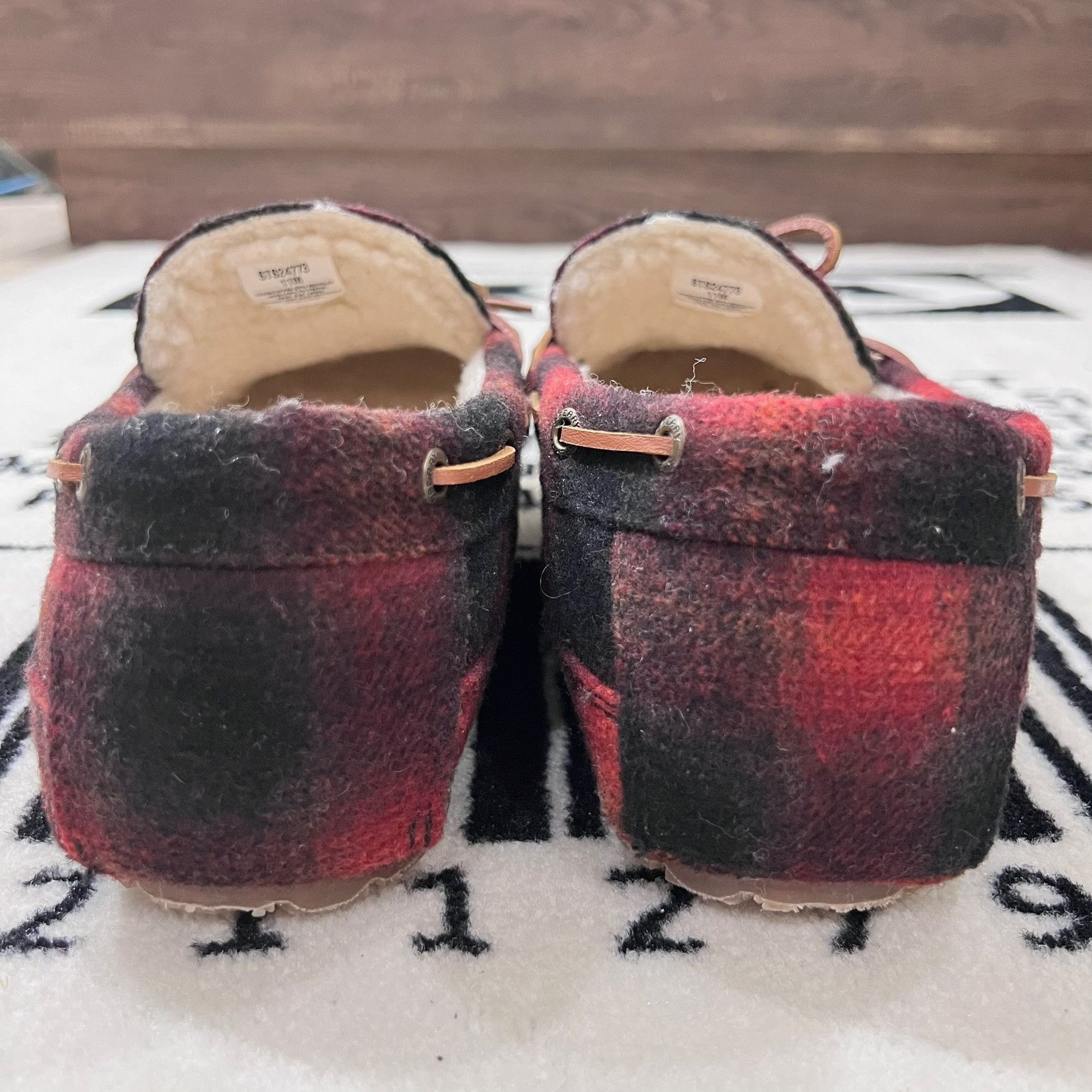 Sperry Sperry Top-Sider Brandon Moccasin Plaid Slipper Shoes Size US 11 / EU 44 - 4 Thumbnail