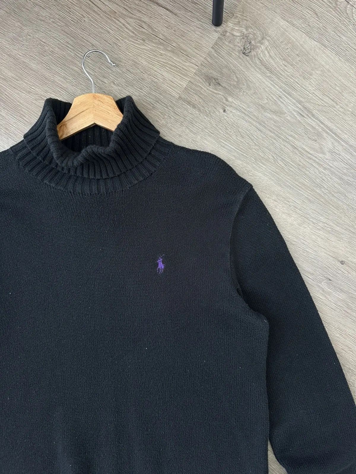 Polo Ralph Lauren Vintage Polo Ralph Lauren Black Sweater Size US S / EU 44-46 / 1 - 5 Thumbnail