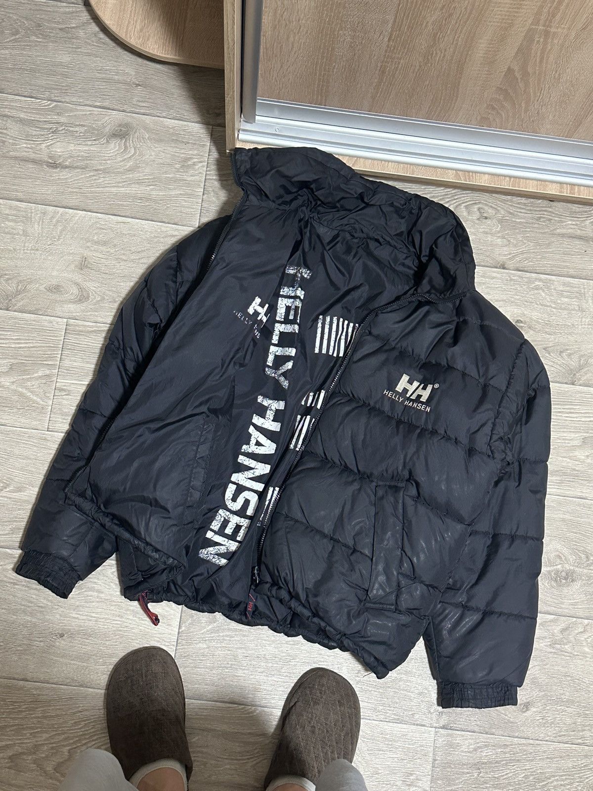 Helly Hansen × Vintage Vintage Reversible Helly Hansen Puffer Jacket Size US L / EU 52-54 / 3 - 2 Thumbnail