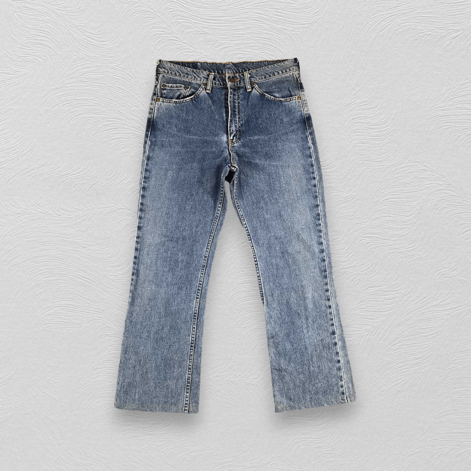 Levi's Vintage 90s Levis 517 Jeans Faded Blue Flare Denim KJ497 Size US 32 / EU 48 - 1 Thumbnail