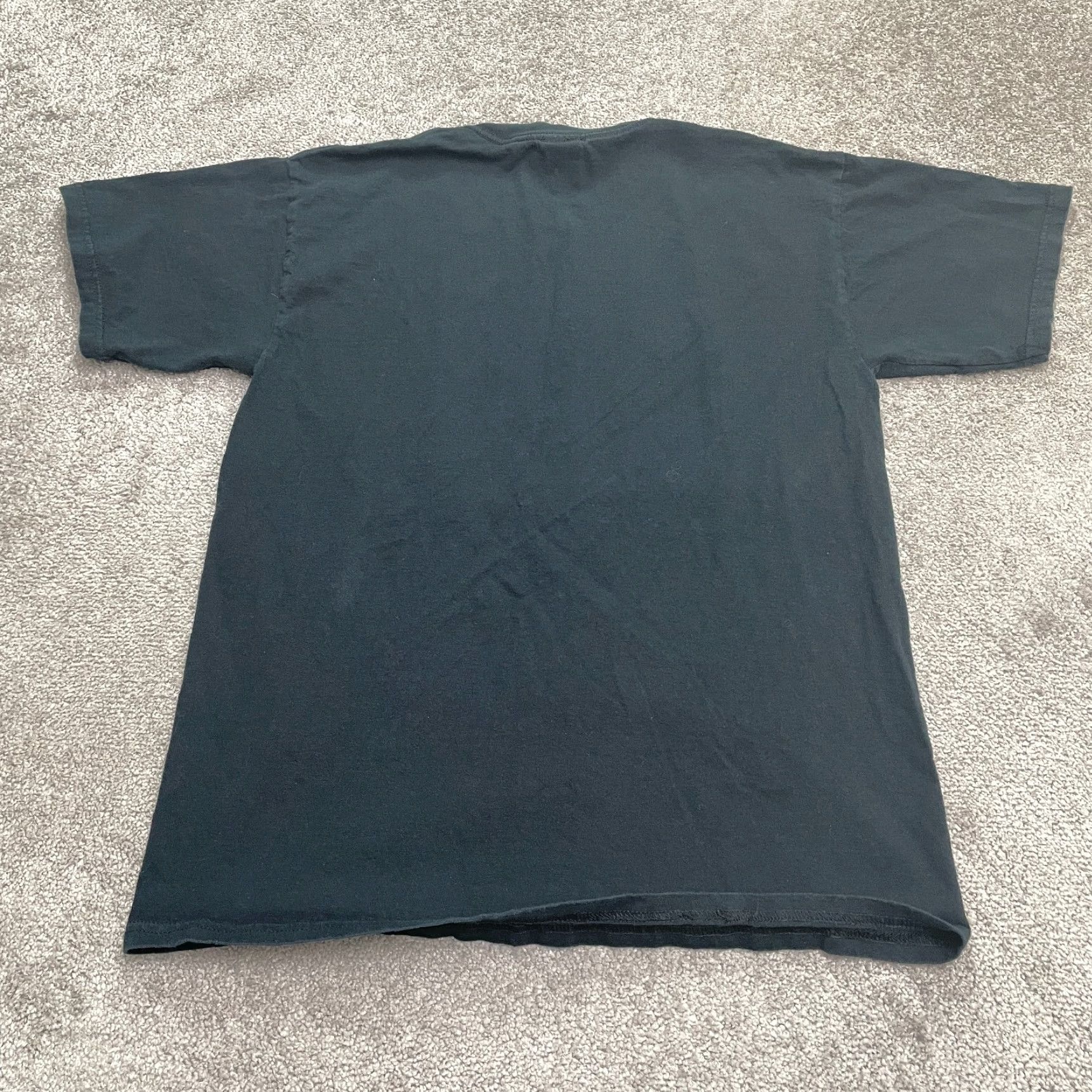 Disney Disney Lion King Graphic T-Shirt Mens Large Black Crew Neck Cotton Tee Gildan 5000 | 2010s Cartoon Movie Logo Short Sleeve Preshrunk Size US L / EU 52-54 / 3 - 2 Thumbnail