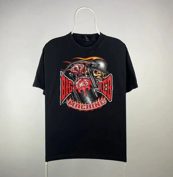 Band Tees Big red machine T-shirt skull bike band tee vintage size L Size US L / EU 52-54 / 3 - 1 Thumbnail