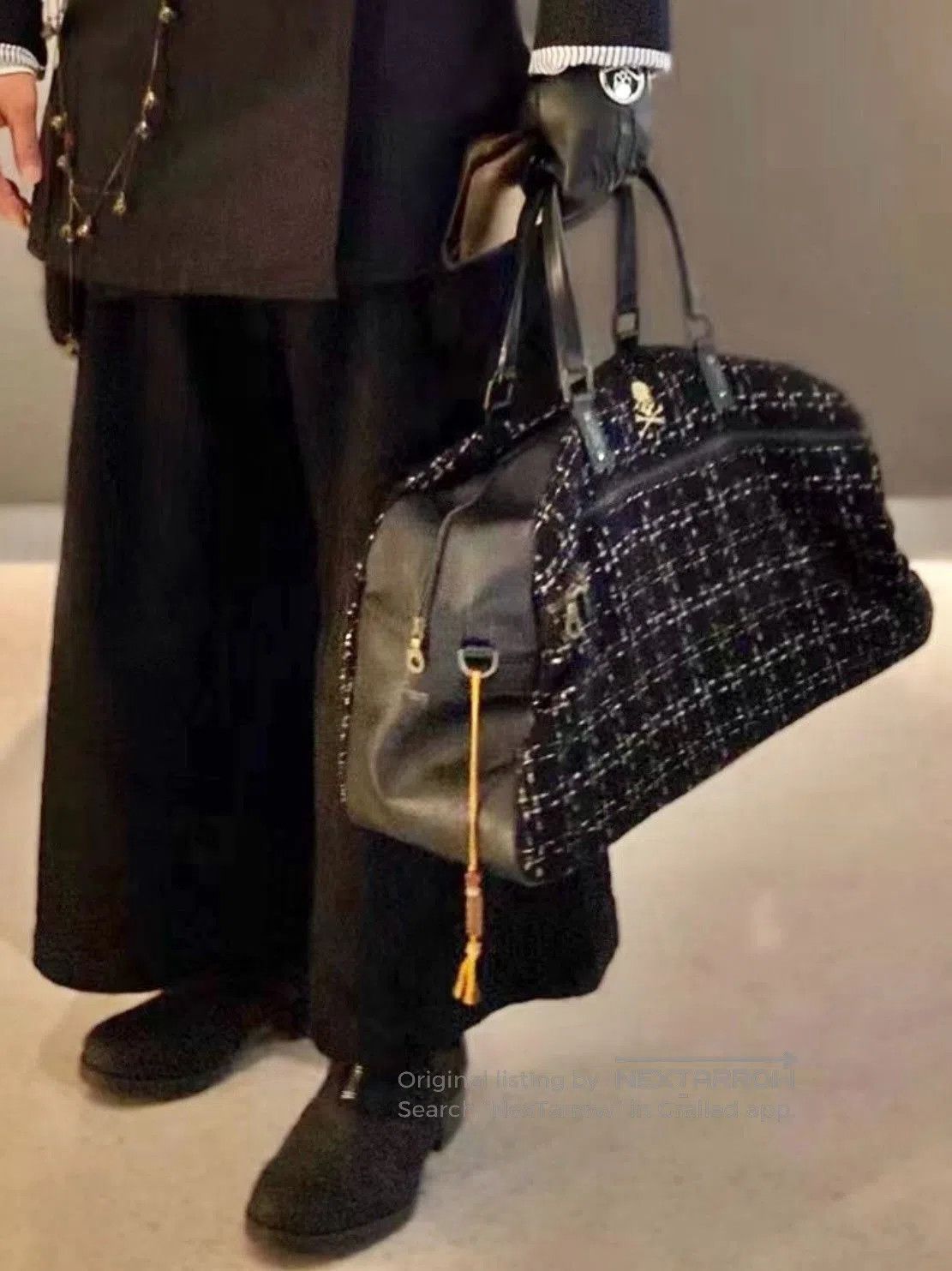 Mastermind Japan Mastermind Japan Tweed Boston Bag. Size ONE SIZE - 9 Thumbnail