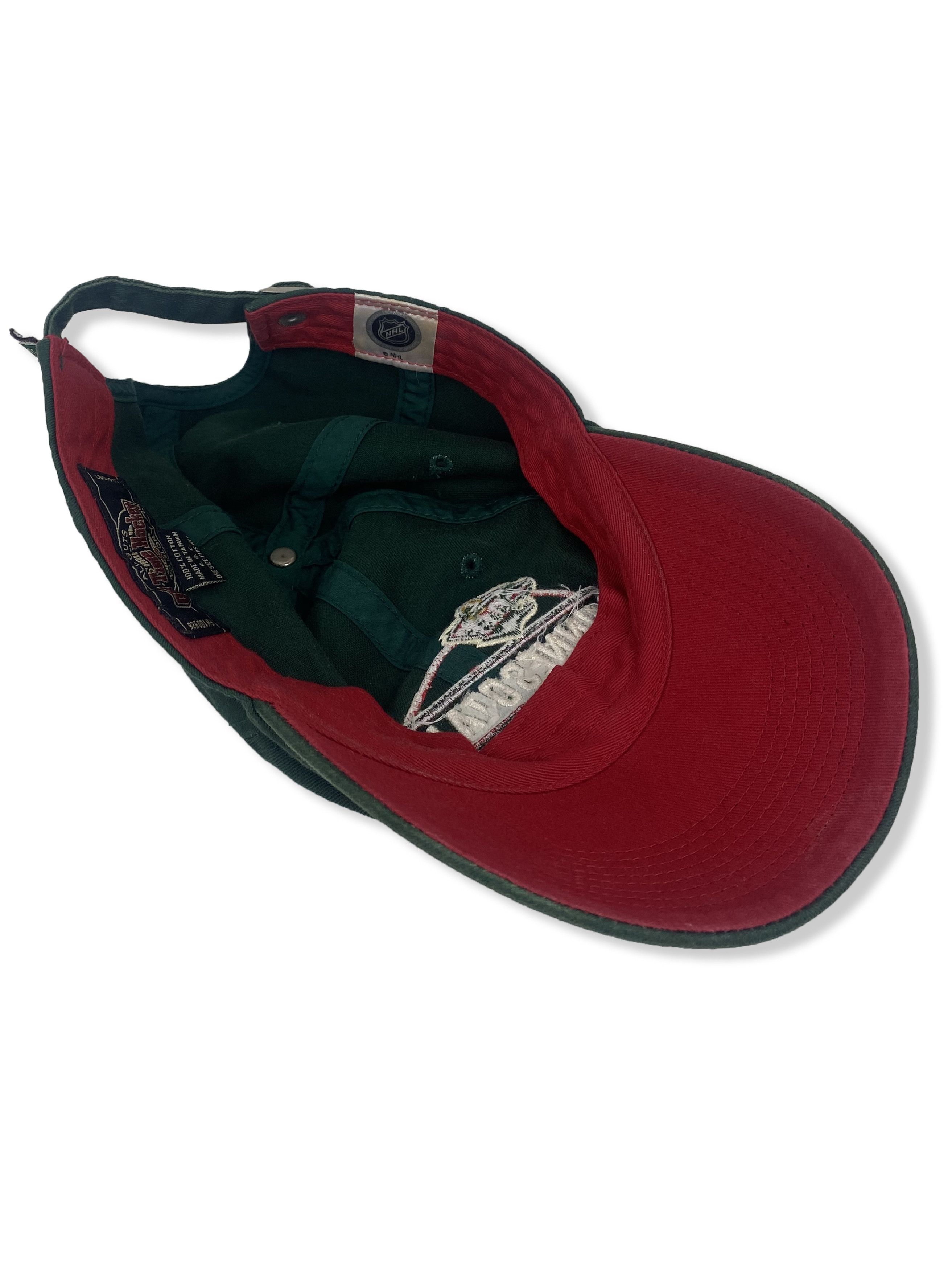 Hat Club Vintage MINNESOTA NHL Hockey Green Cap M439 Size ONE SIZE - 6 Thumbnail