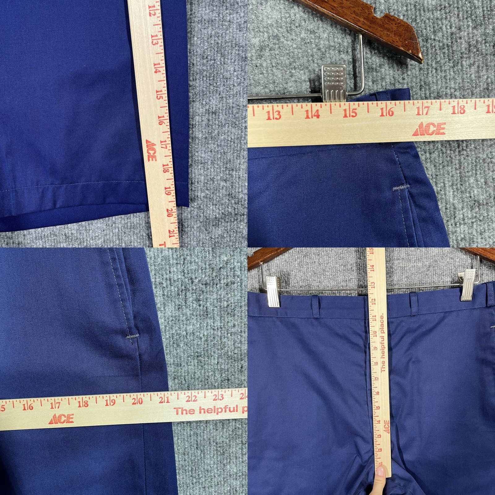 Vintage VINTAGE Coast Guard Shorts Mens Sz 33 USCG Creighton Vietnam Navy Blue Chino 60s 70s USA Mens Size US 33 - 9 Thumbnail