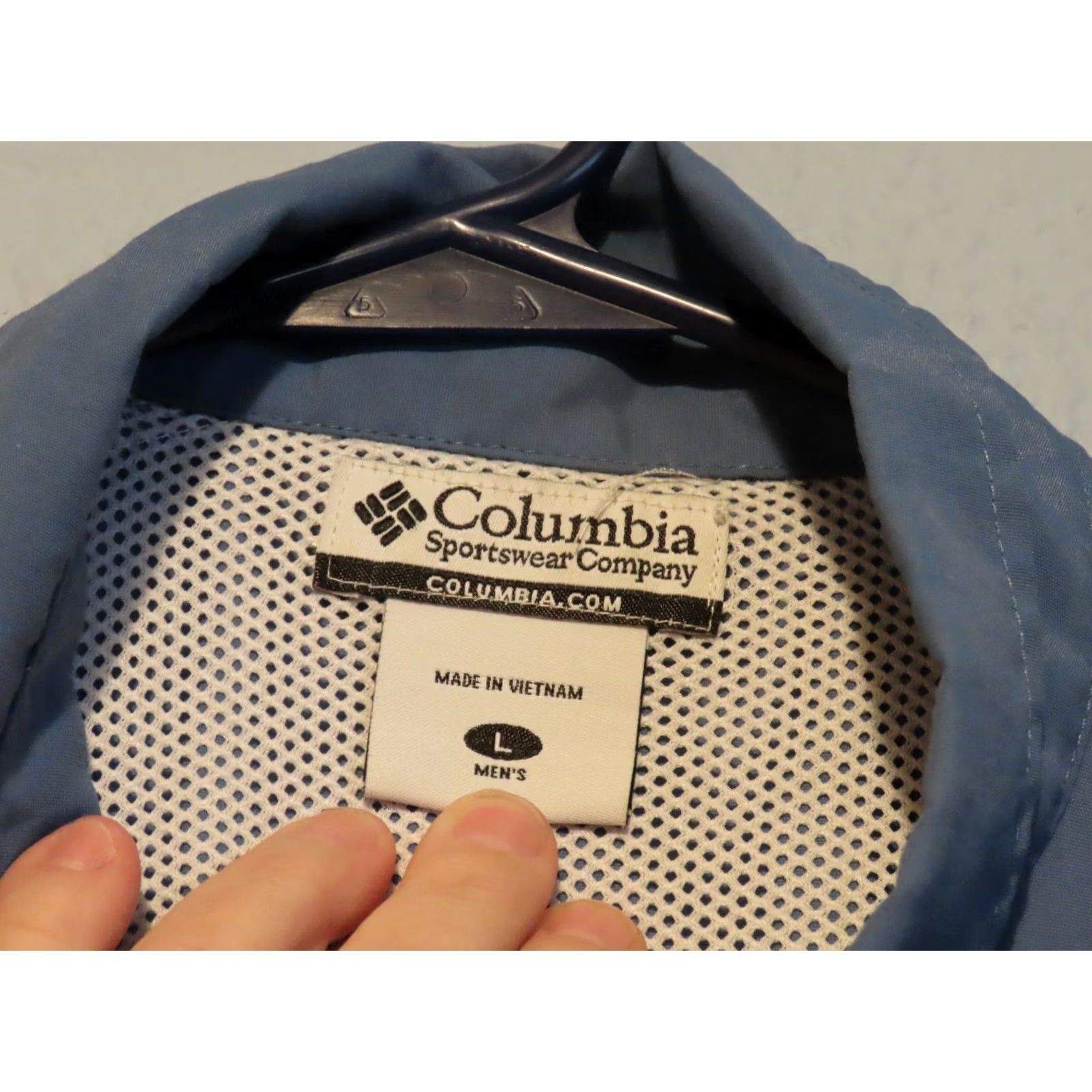 Vintage Columbia Button-Up Shirt Mens Large Blue Fishing Outdoor Size US L / EU 52-54 / 3 - 4 Thumbnail