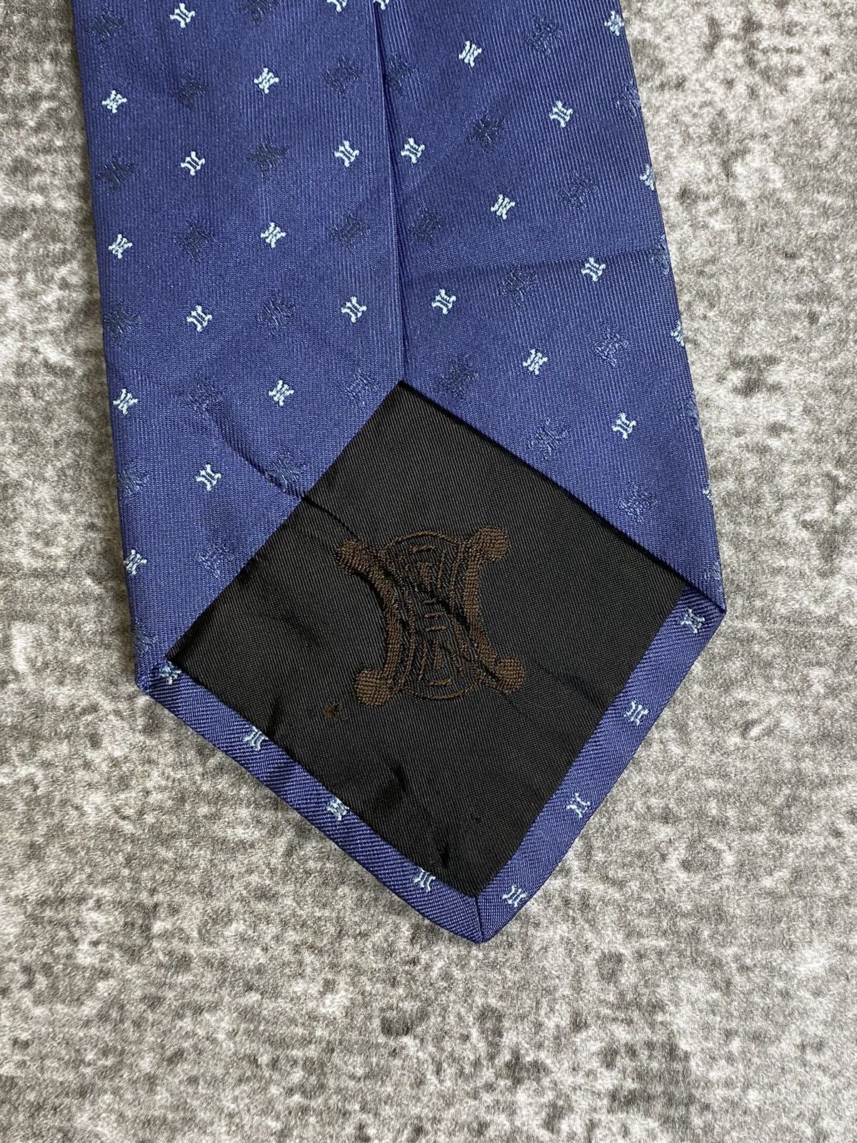 Celine Celine Silk Tie Size ONE SIZE - 4 Thumbnail