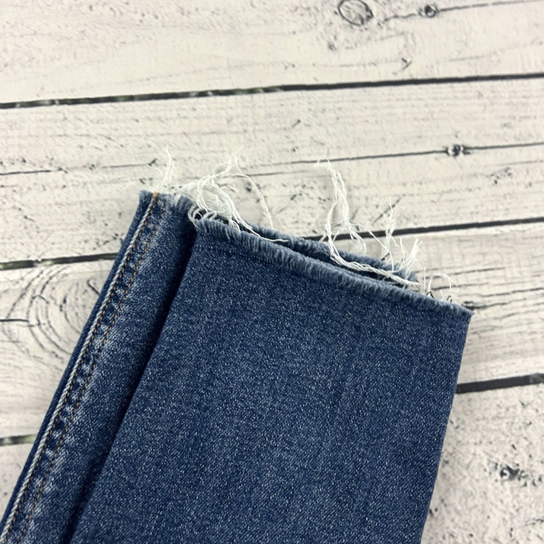 Rag & Bone rag & bone jeans Skinny Blue 25 Womens Denim Rag & Bone Cate Mid Rise Ankle Raw Hew Skinny Denim Blue Jeans Women's 25 Size 42" / US 20 - 3 Thumbnail