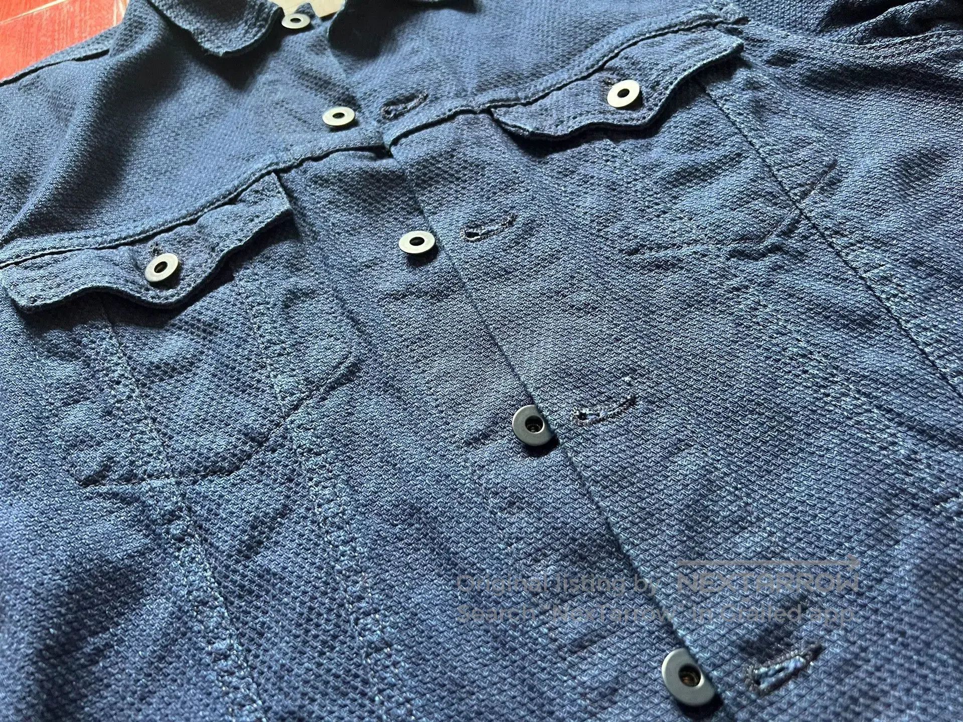Naked & Famous Naked & Famous Sashiko Type 3 Jacket. Size US M / EU 48-50 / 2 - 2 Thumbnail