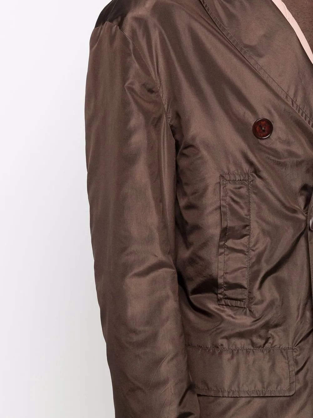 Valentino o1y0525 Overcoat in Dark Brown Size US M / EU 48-50 / 2 - 2 Thumbnail