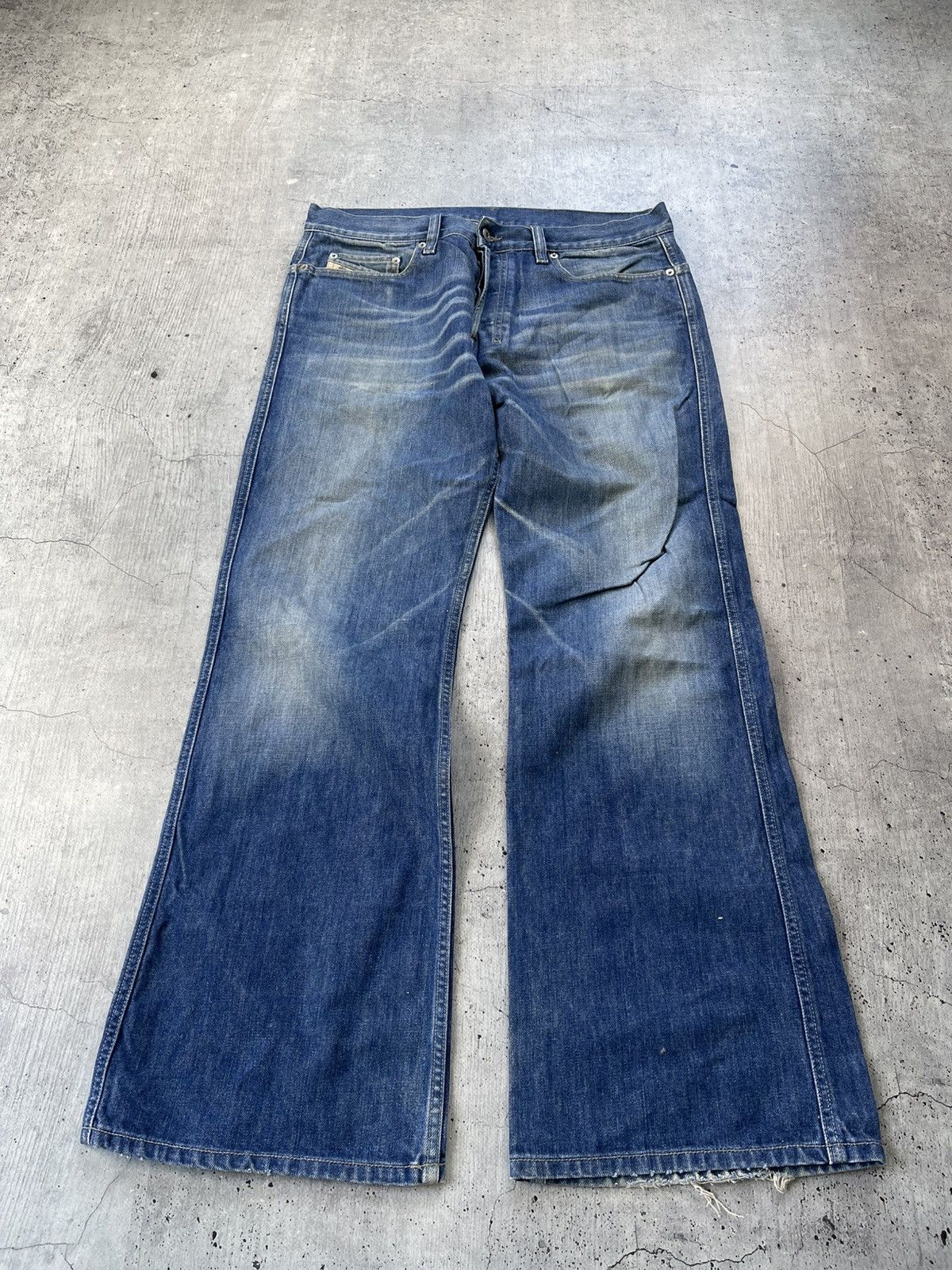 Hysteric Glamour CRAZY FLARED DIESEL JEANS If Six Was Nine japanese style Size US 34 / EU 50 - 4 Thumbnail