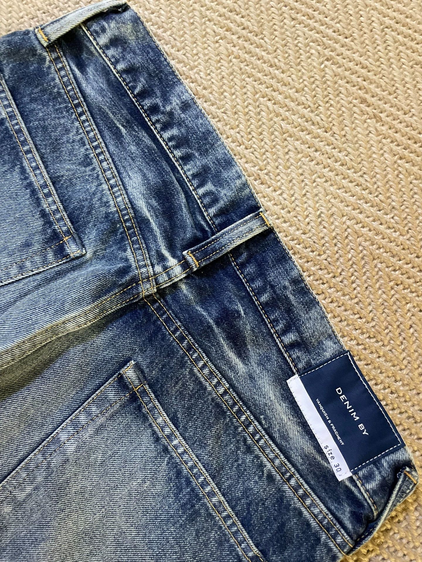 Vanquish VANQUISH x FRAGMENT YMWD Lightning Jeans W30 Size US 30 / EU 46 - 4 Thumbnail
