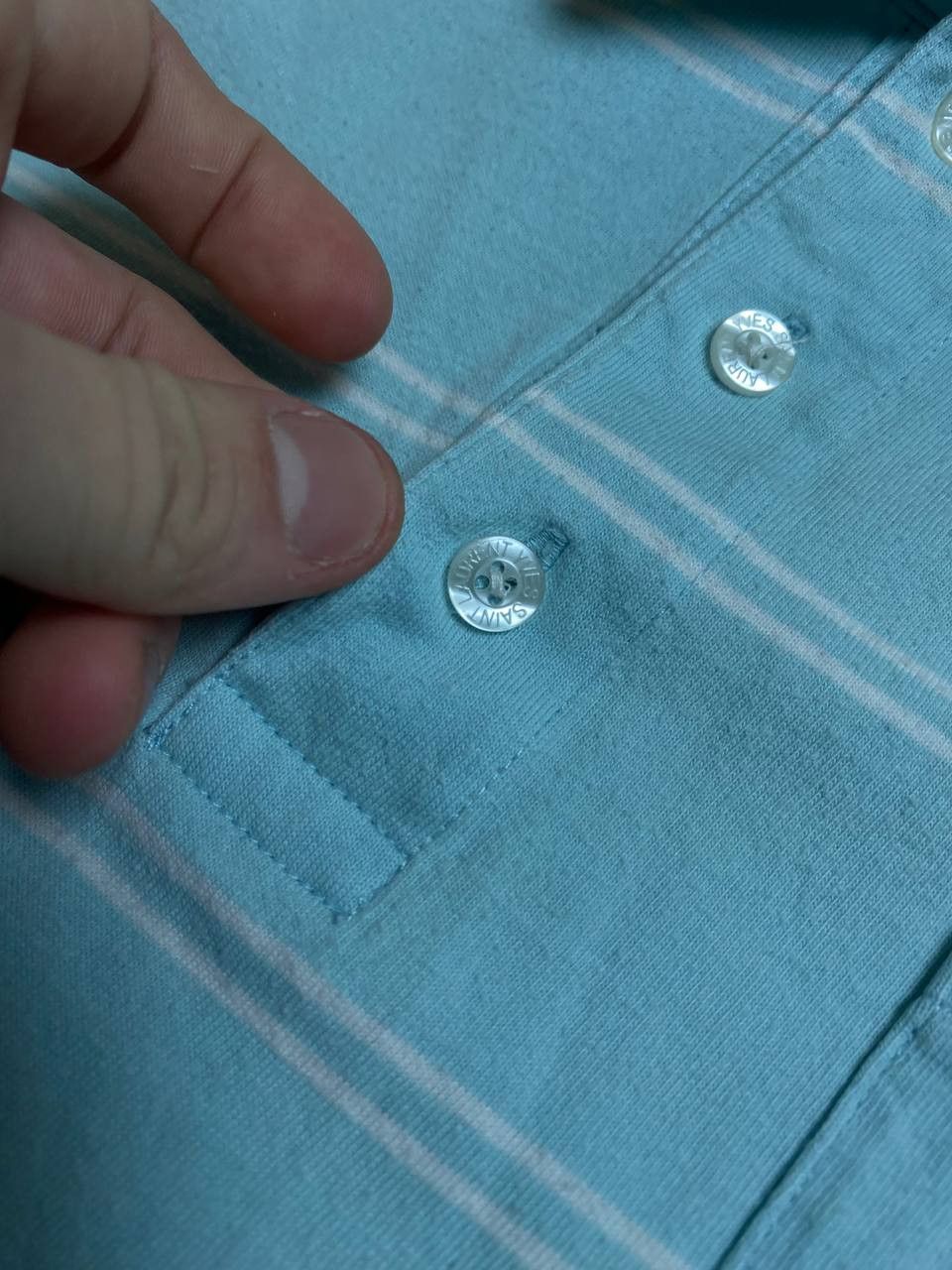 Vintage × Yves Saint Laurent Vtg YSL Yves SAINT LAURENT Paris Polo Size US XXL / EU 58 / 5 - 17 Thumbnail