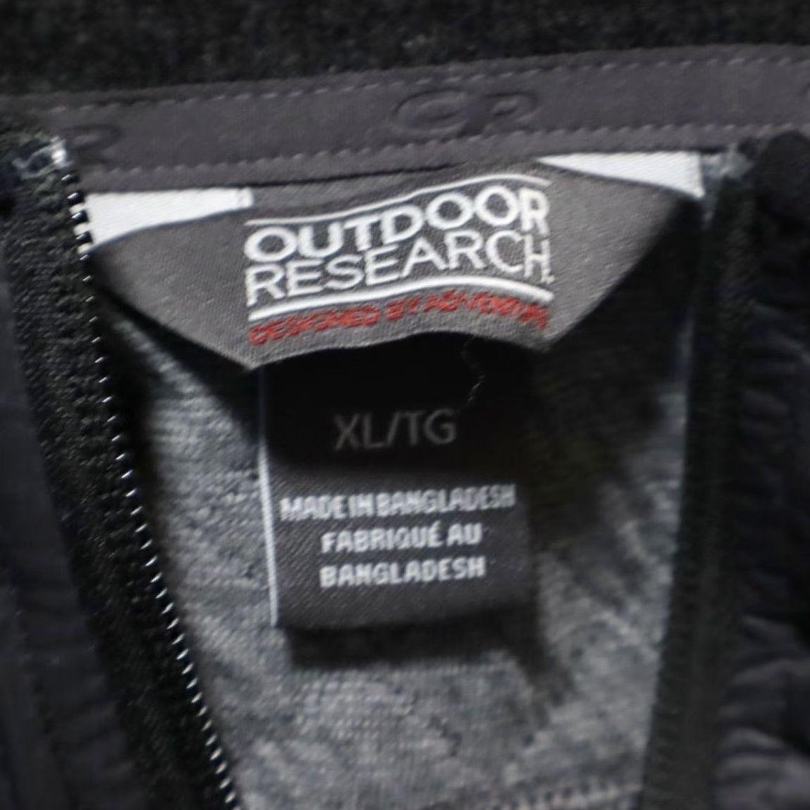 Outdoor Research Outdoor Research Cyprus Hybrid 1/2 Zip Sweater Black Men's XL Shirt Men XL Black Cyprus Hybrid 1/2 Zip Mock Long Sleeve Wool Solid Vintage: No Size US XL / EU 56 / 4 - 5 Thumbnail