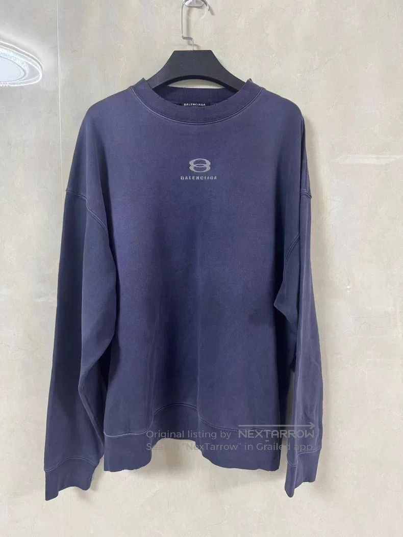 Balenciaga Balenciaga Ski embroidered logo sweatshirt Size US S / EU 44-46 / 1 - 1 Thumbnail
