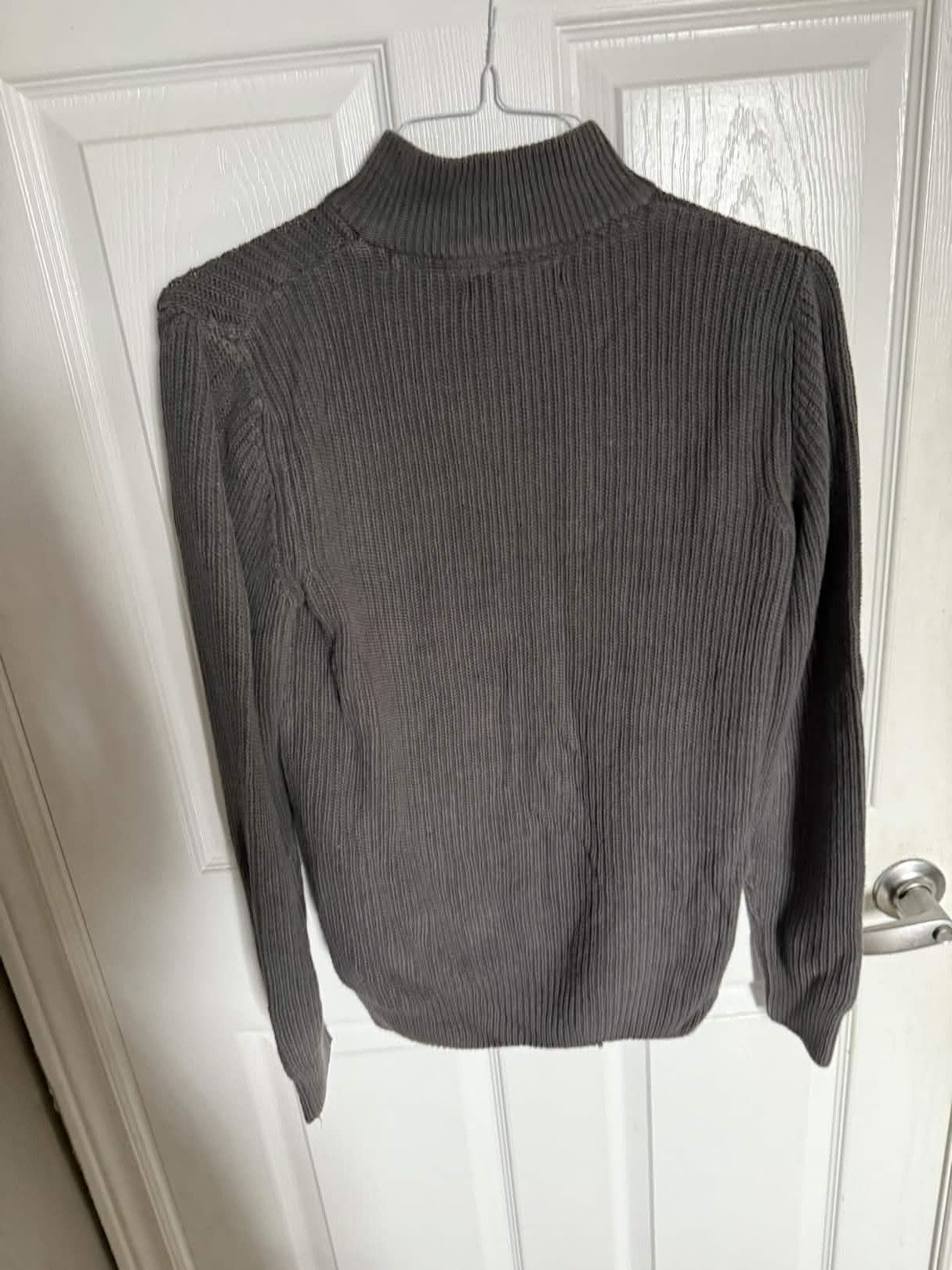 Other Mark Law Grey Knit Longsleeve Turtleneck Size US M / EU 48-50 / 2 - 2 Thumbnail