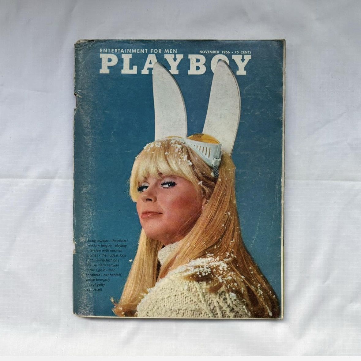 Playboy VINTAGE PLAYBOY MAGAZINE NOVEMBER 1966 Size ONE SIZE - 4 Thumbnail
