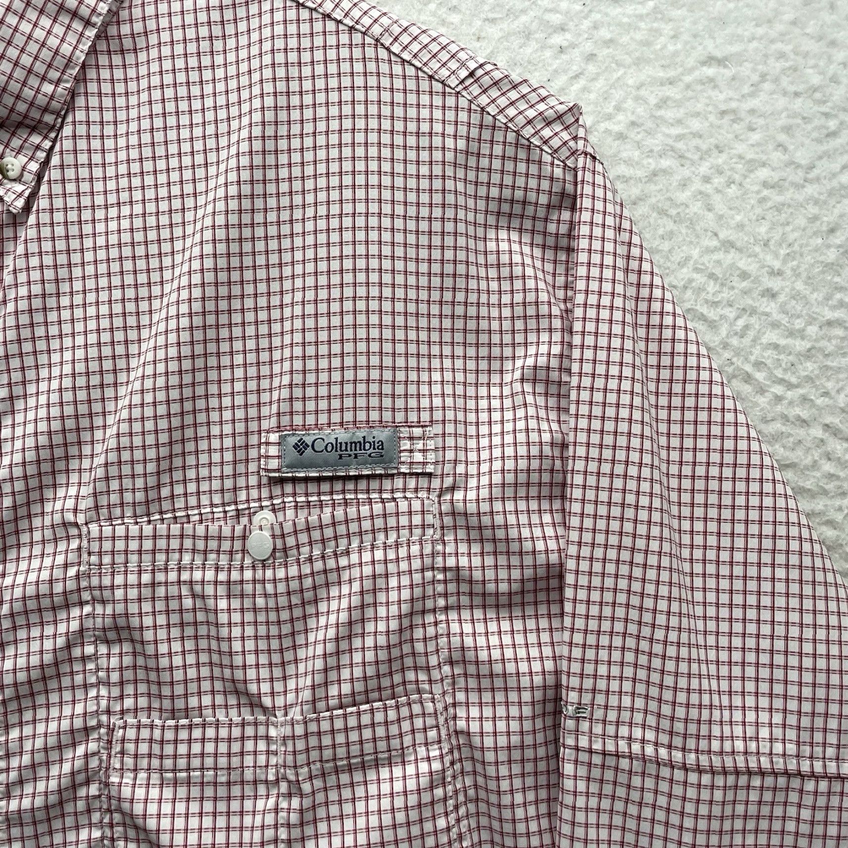 Vintage VINTAGE Columbia PFG Carolina Gamecocks Shirt Mens XXL Plaid Check button-up Collegiate USC SEC Size US XXL / EU 58 / 5 - 4 Thumbnail