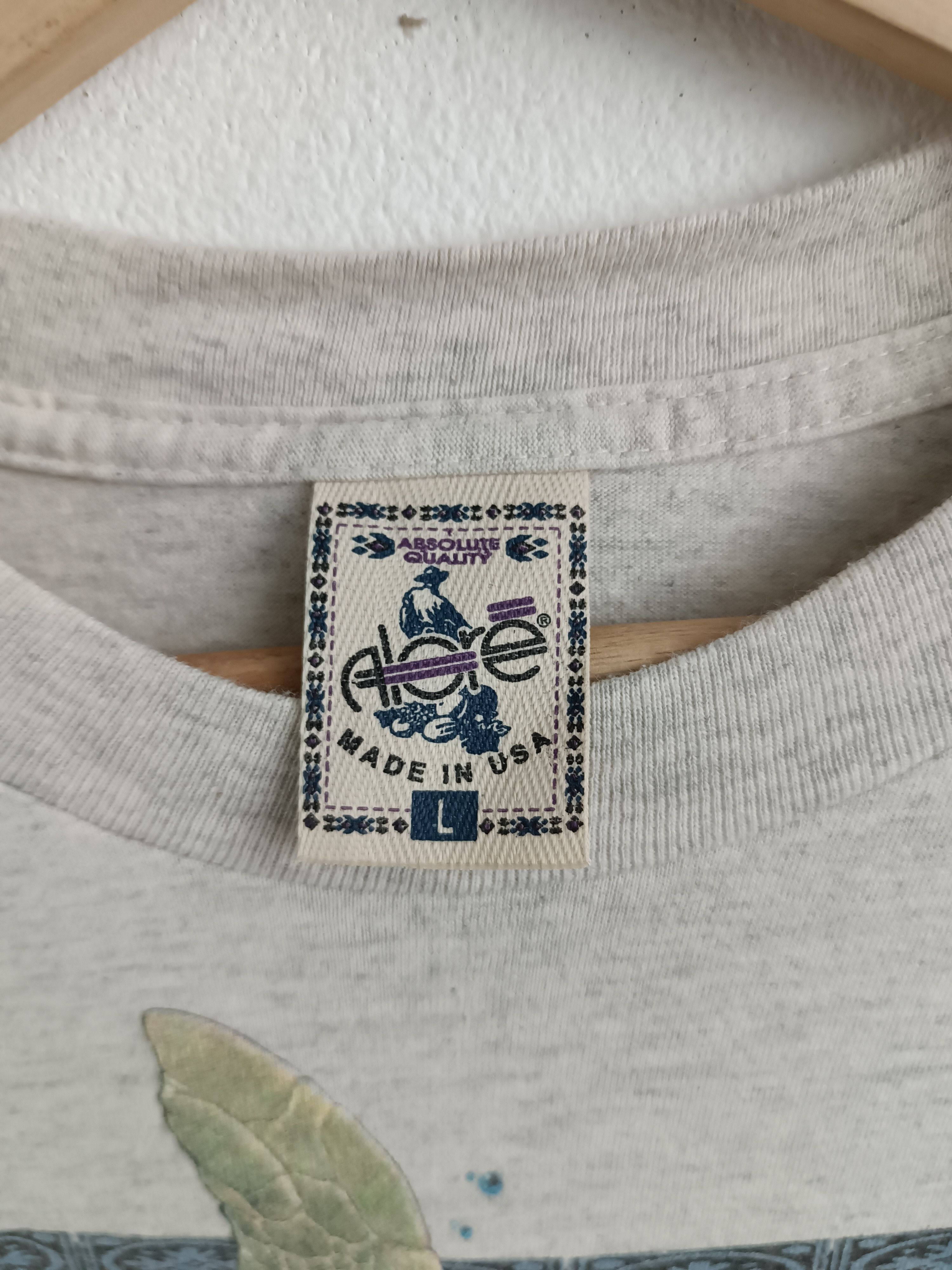 Vintage VINTAGE '02 SEA TURTLES ART WILD COTTON SINGLE STITCH RARE Size US L / EU 52-54 / 3 - 7 Thumbnail