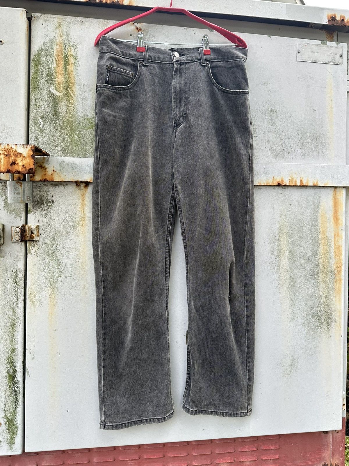 Armani Exchange 👹Vintage Armani Exchange Faded Straight Cut Jeans Size US 30 / EU 46 - 2 Thumbnail