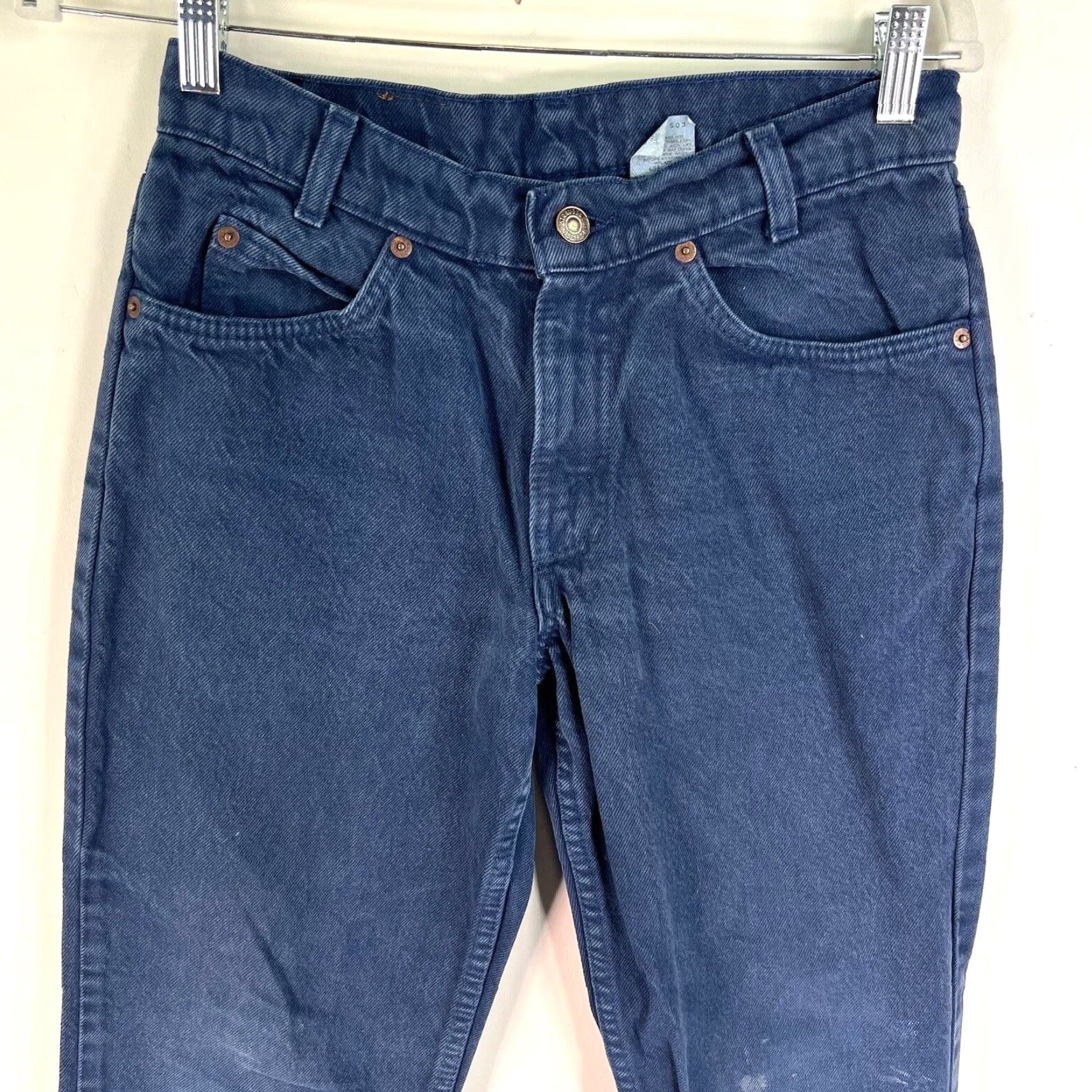 Levi's VINTAGE Levi's 550 Relaxed Fit Jeans Mens Size 30 W Blue 80s USA Size US 30 / EU 46 - 2 Thumbnail