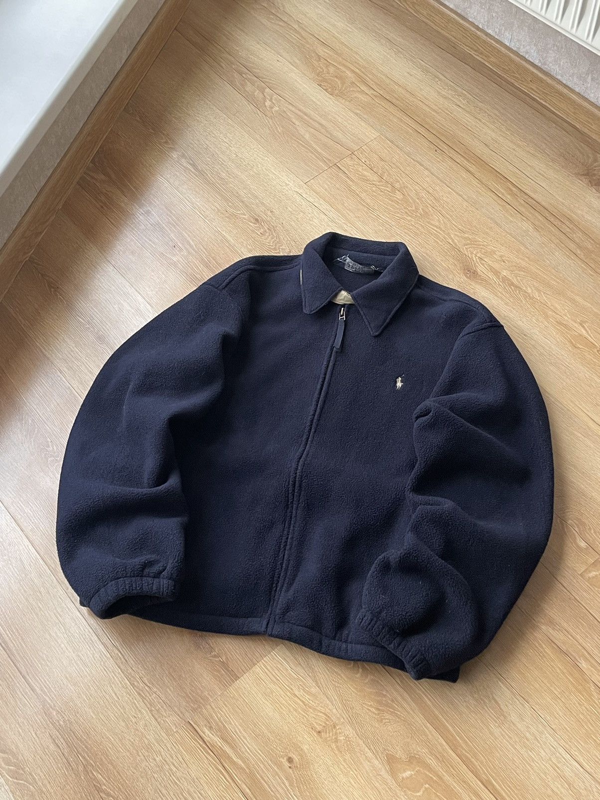 90s Polo Ralph Lauren Zip Up Fleece Jacket